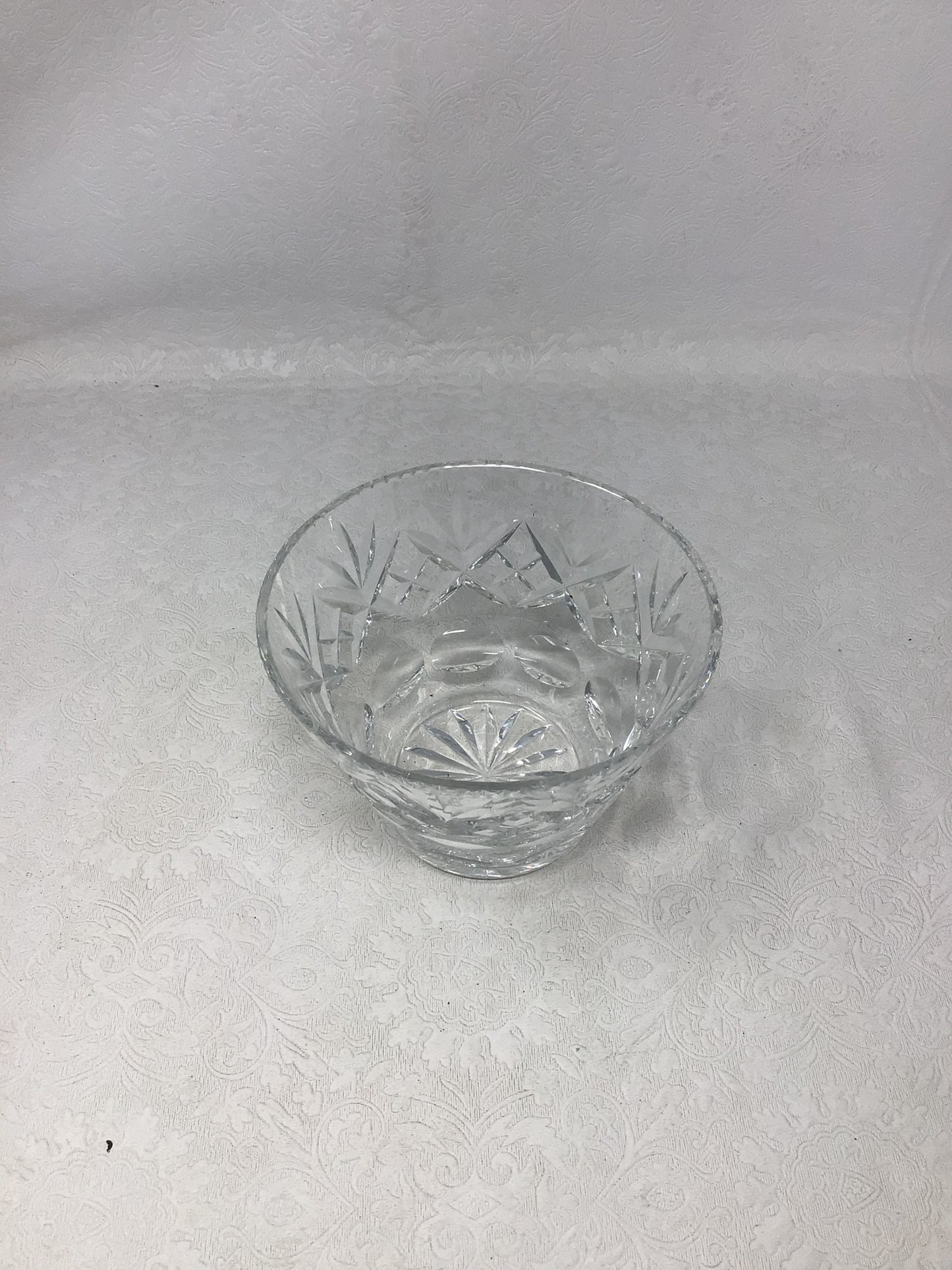 Vintage Cut Crystal Bowl