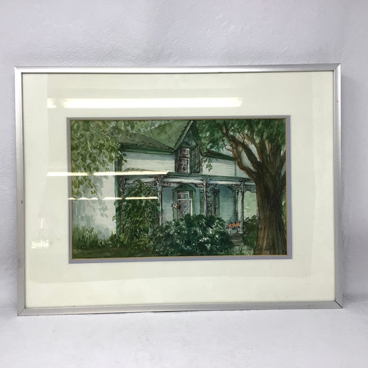 “In The Green” Watercolor by Artist Sharon Taylor