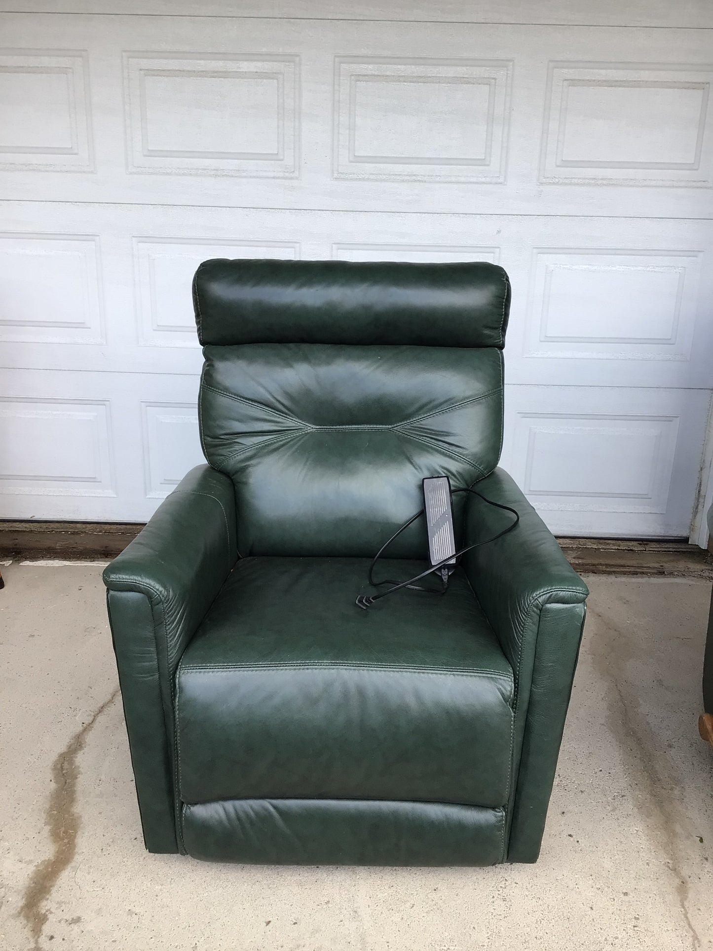 Green Electric Recliner