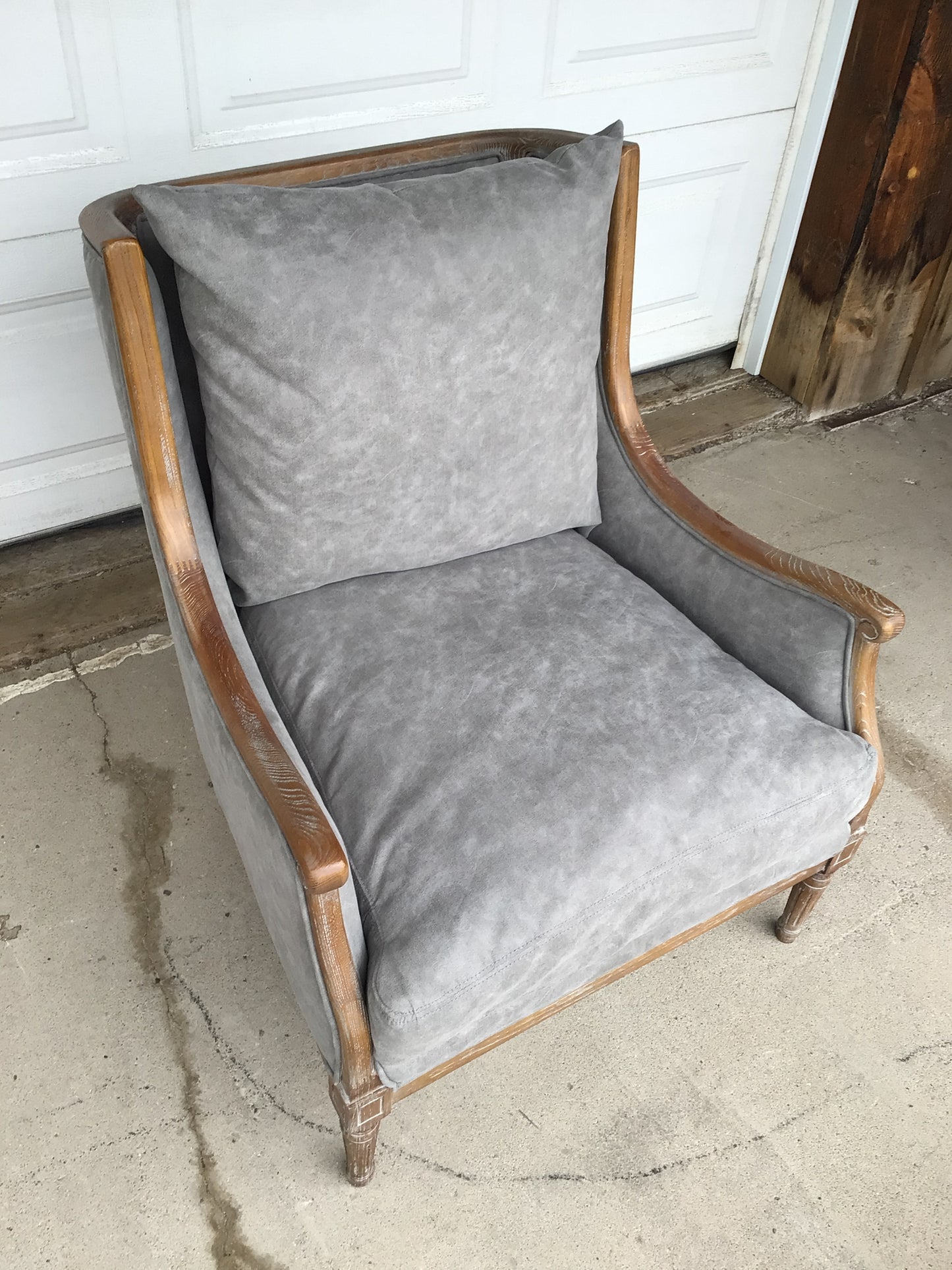 French Inspired Bergere Armchair