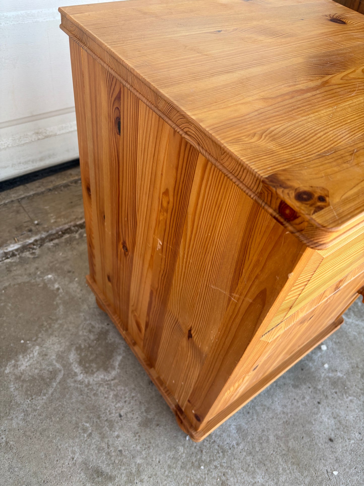 Pine Bedside Table