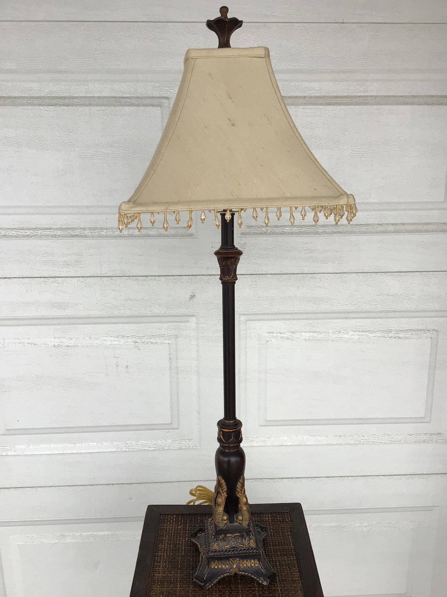 Tall Tuscan Style Table Lamp