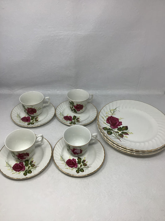 Ridgway Ironstone “Anniversary Rose” Dinnerware