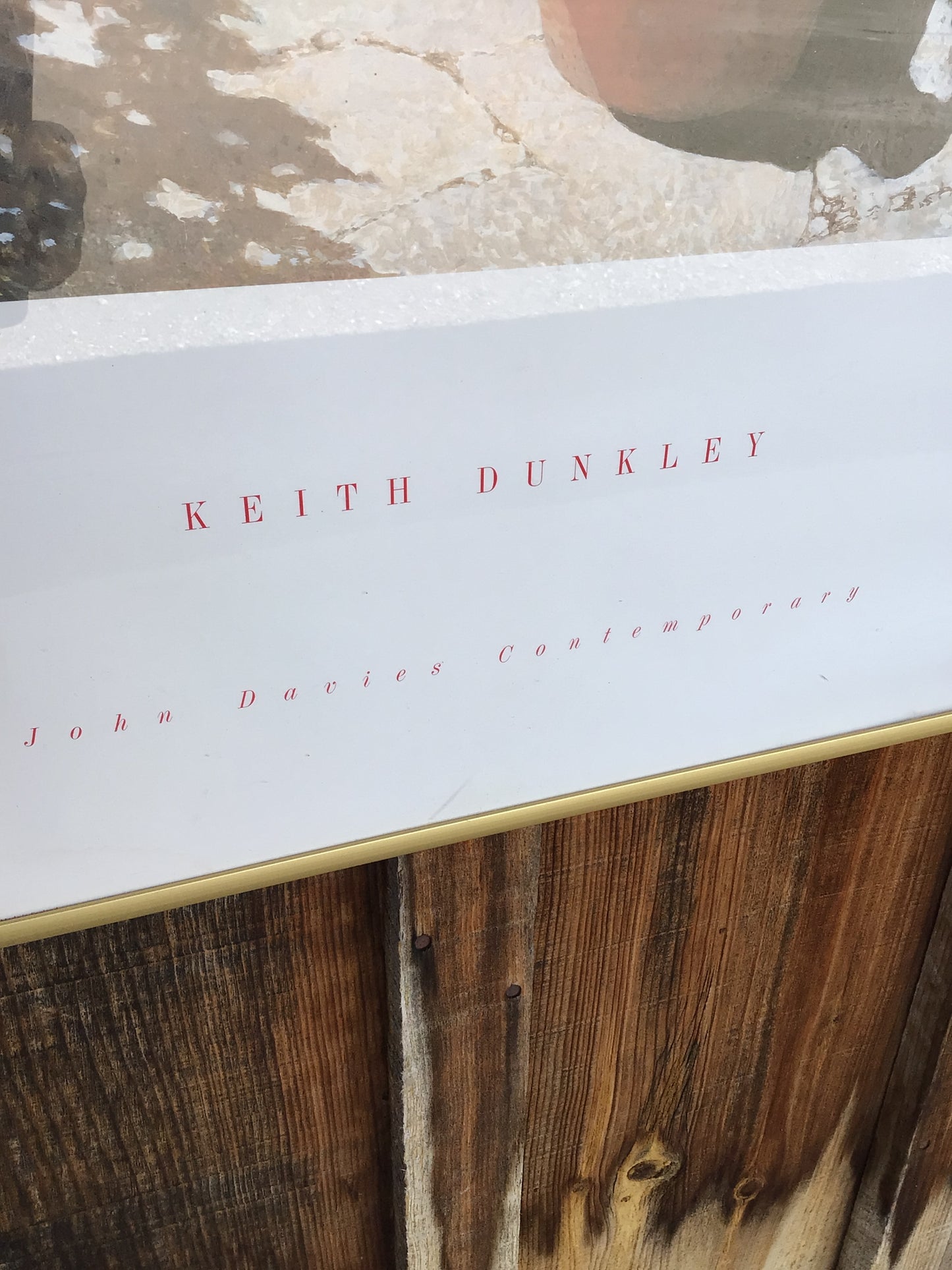 Framed Keith Dunkley Still Life Print