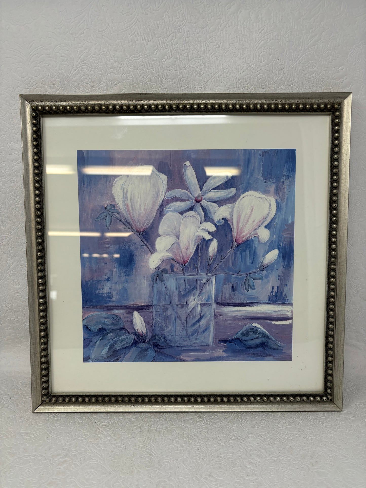 Print Of “Magnolias” By Petrina Sutton In Frame