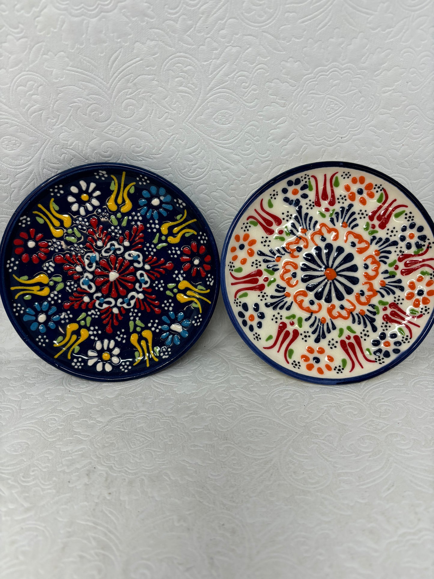 Set Of Danica Evani Hand Painted Dishes