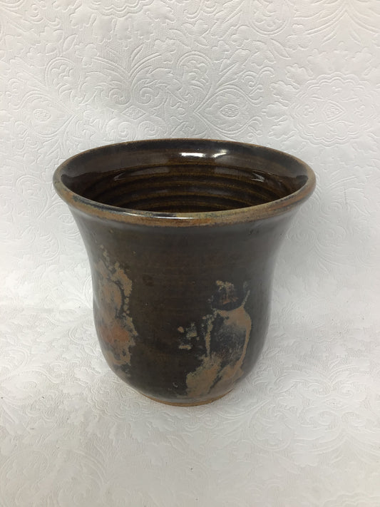 Brown Pottery Vase