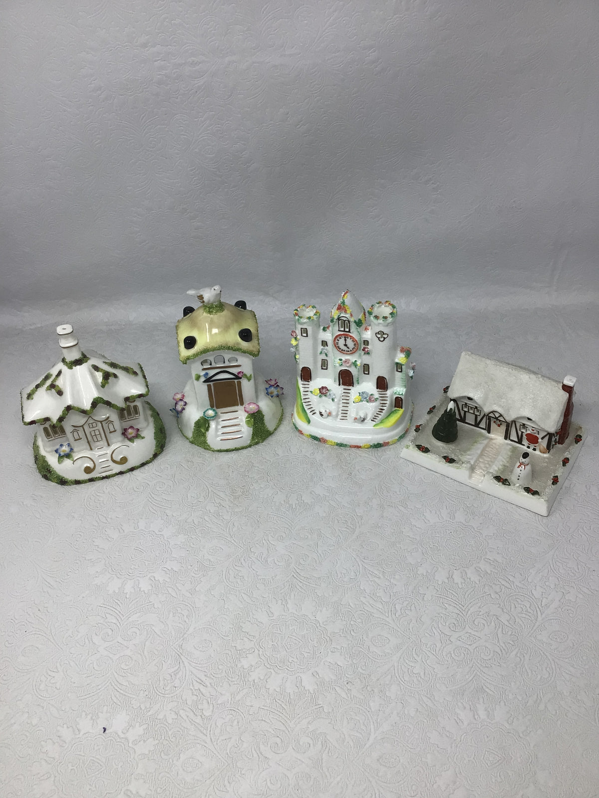 Coalport Collection Cottage Figurines, Set of 4