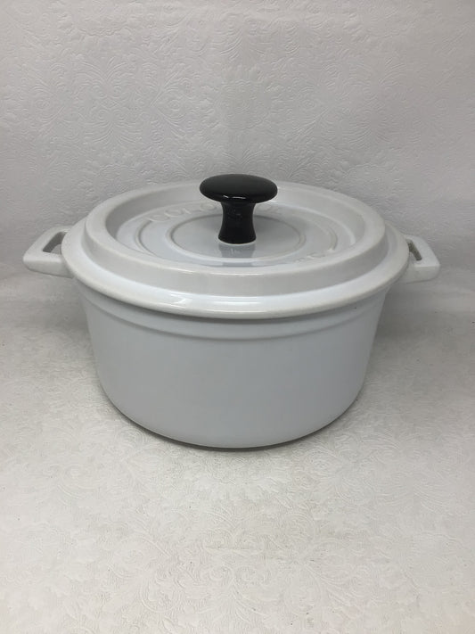 White Ceramic Dutch Oven