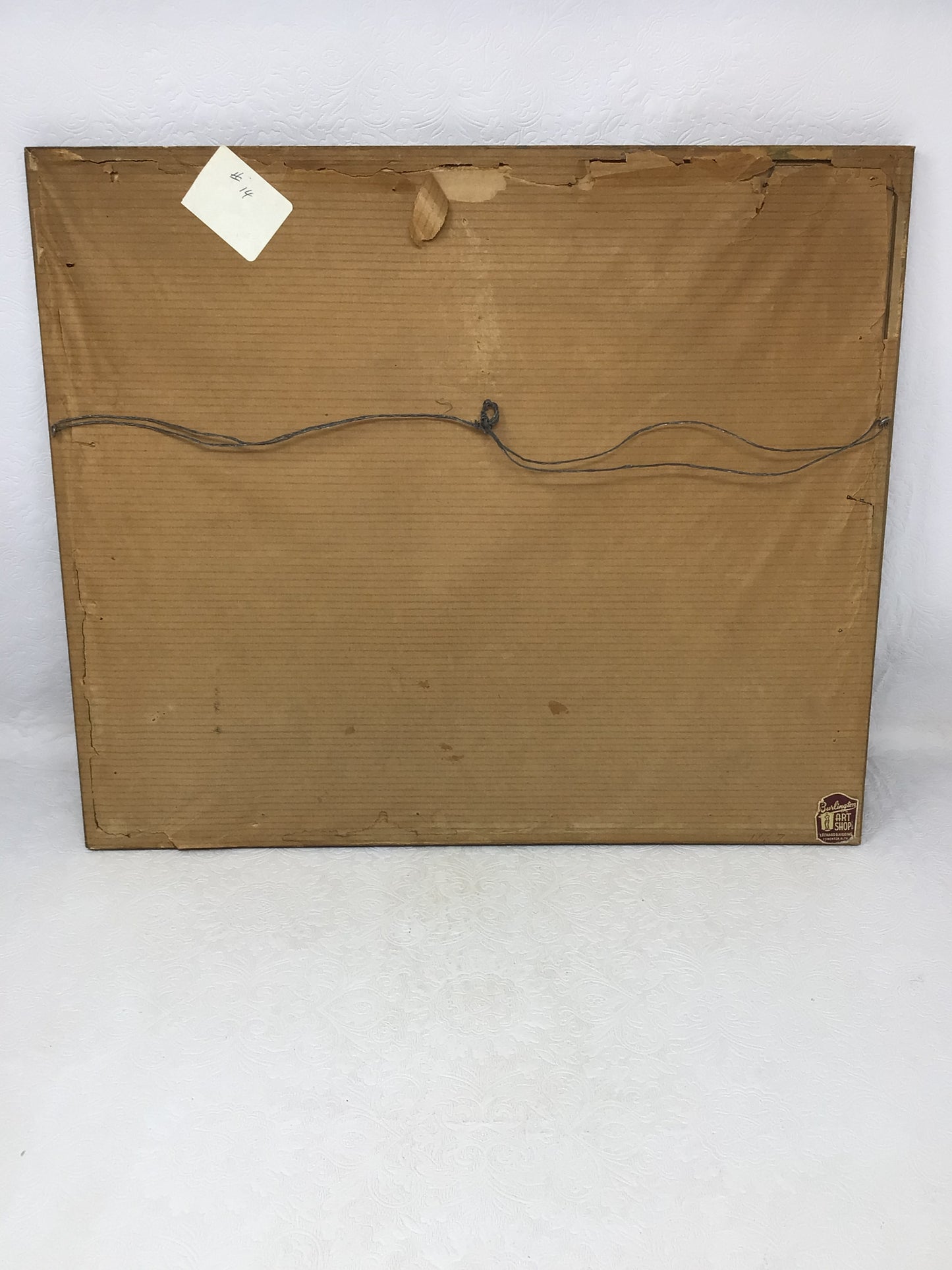 Framed Watercolour of a Mountain Landscape by BP Jones