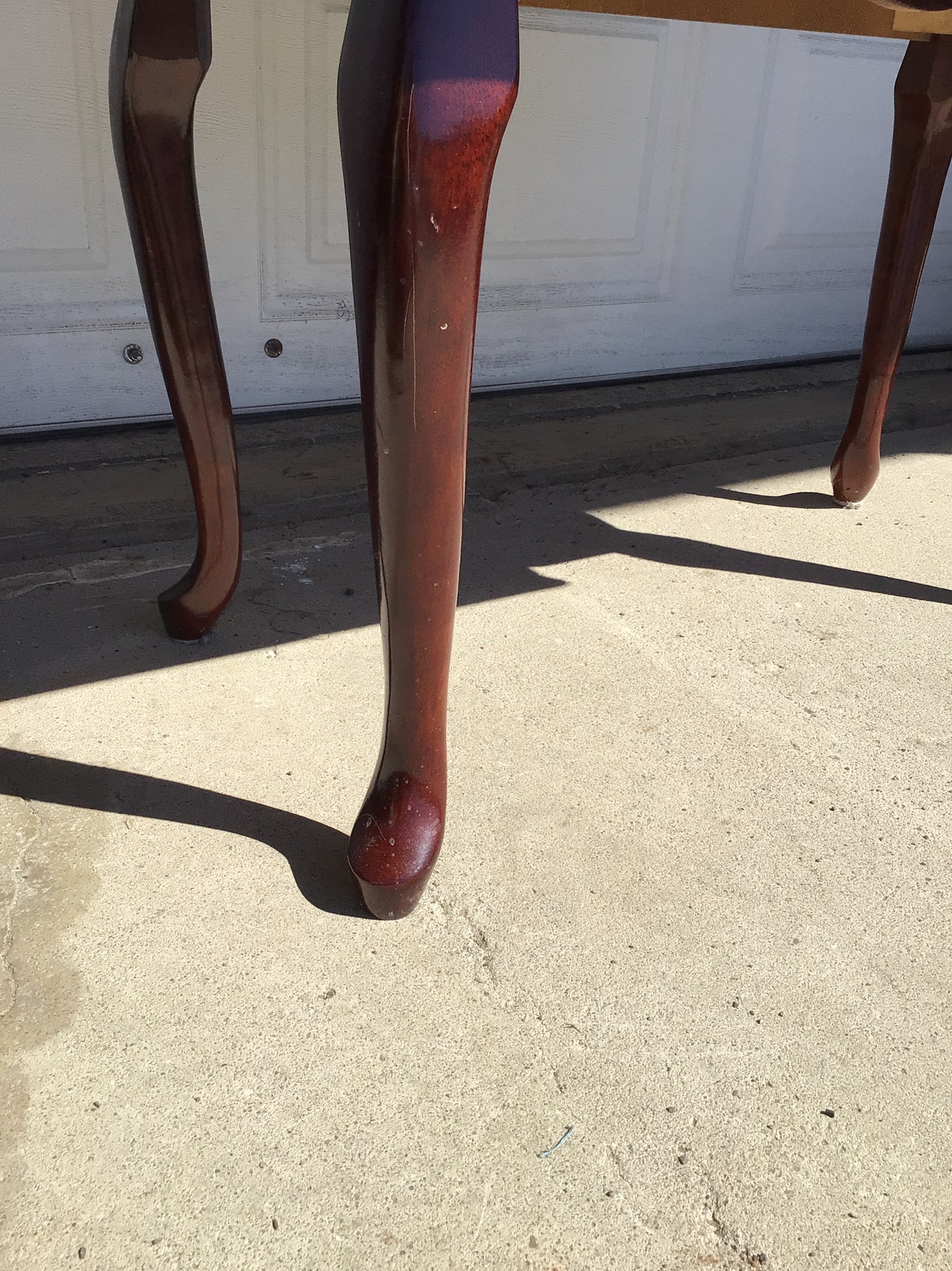 Cherry Two Drawer Side Table