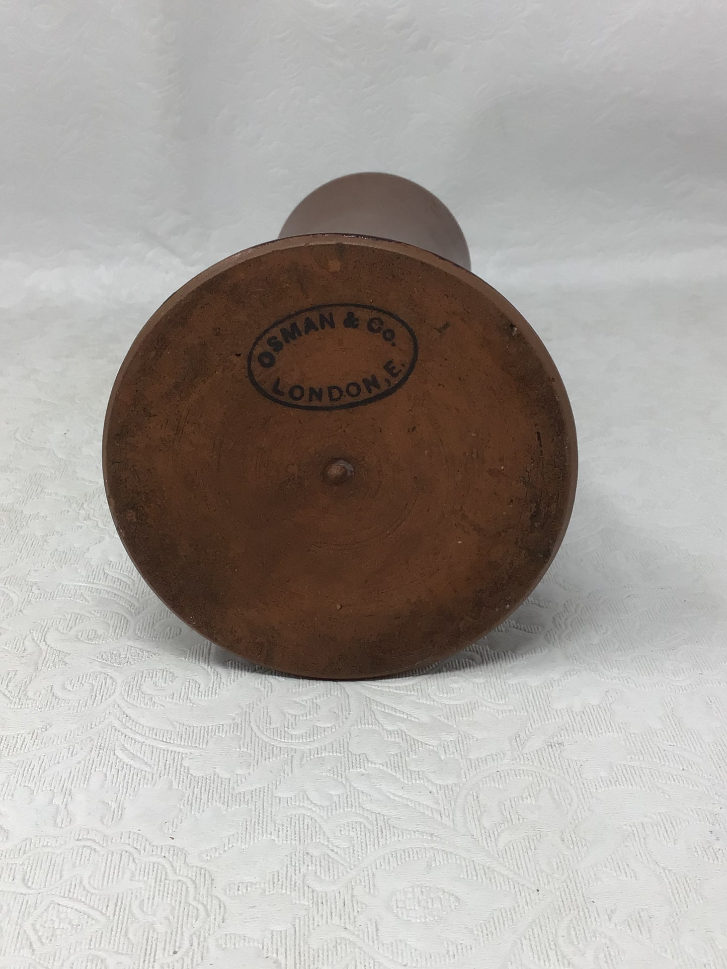 Antique Osman & Co Stoneware "Chimney" Vase