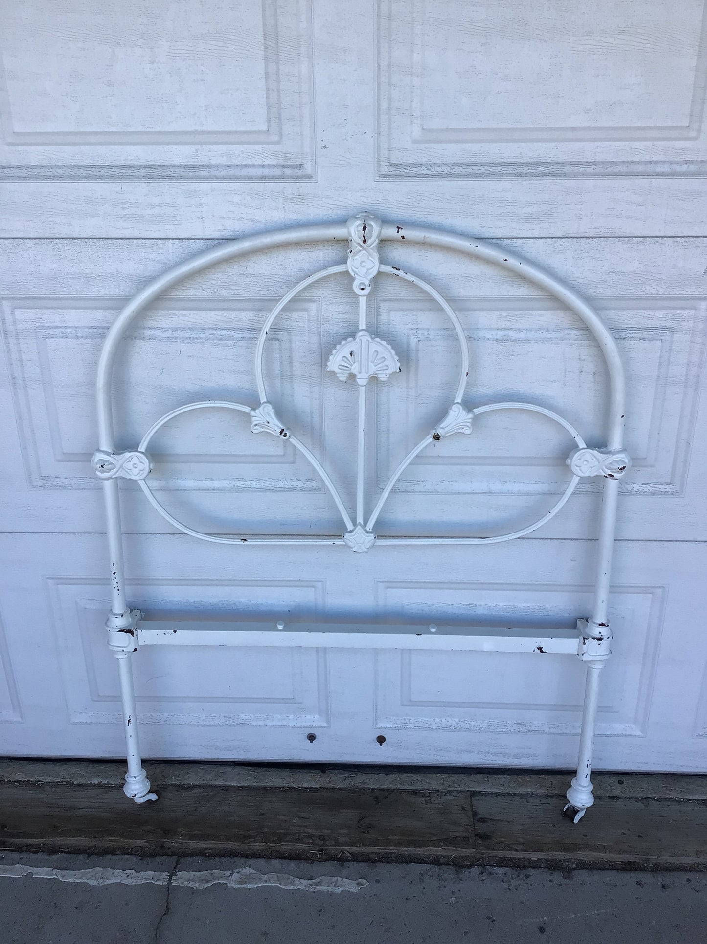 Antique Wrought Iron Bed Frame