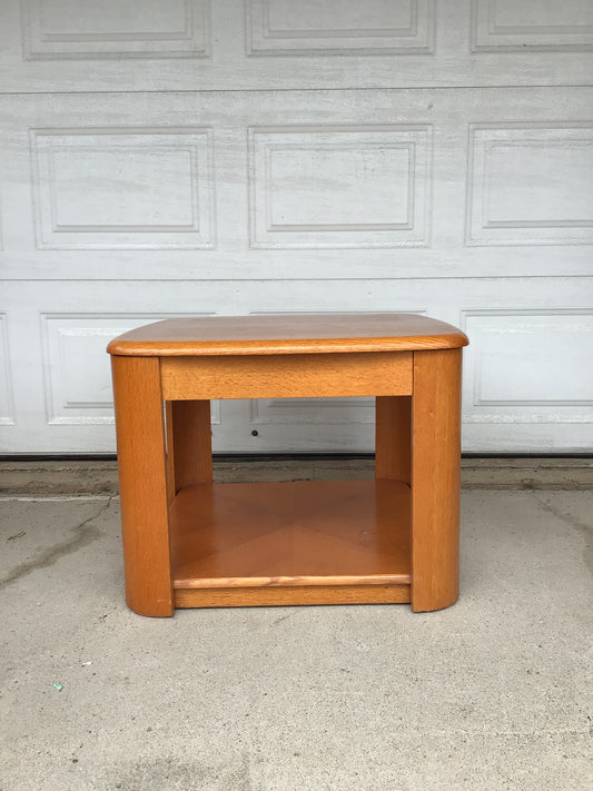 Wooden Square End Table