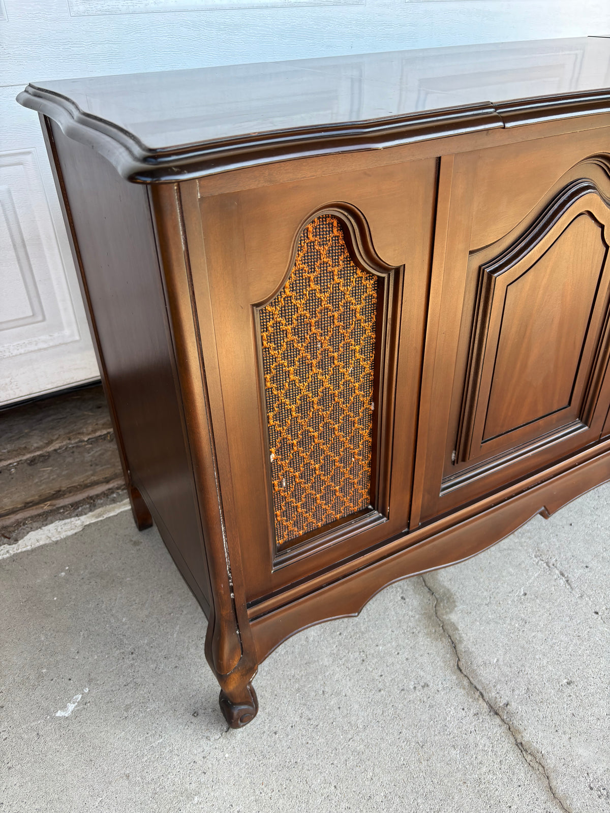 Vintage Wooden Electrohome Stereo Cabinet