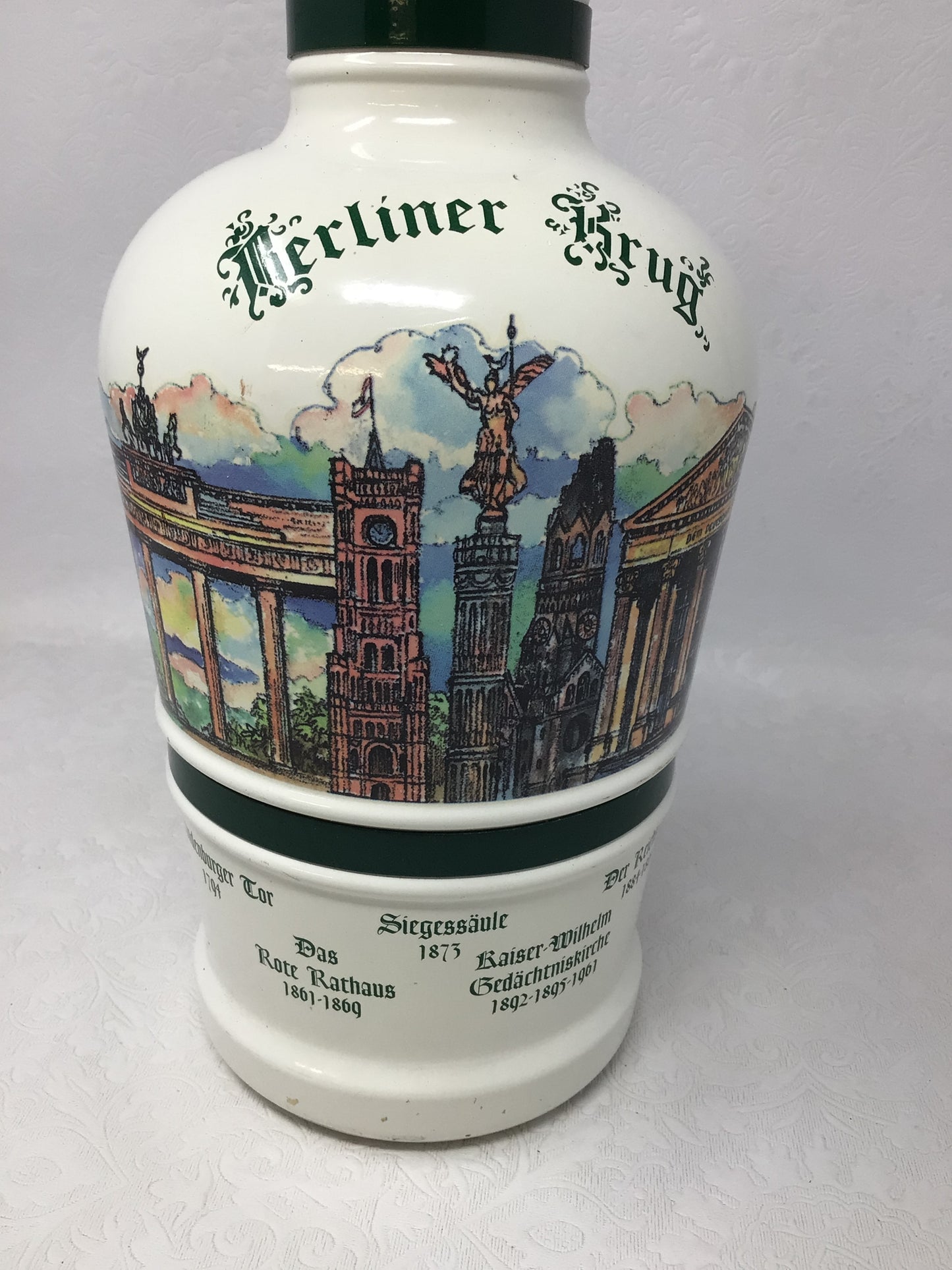 Vintage German Berliner Krug Beer Bottle