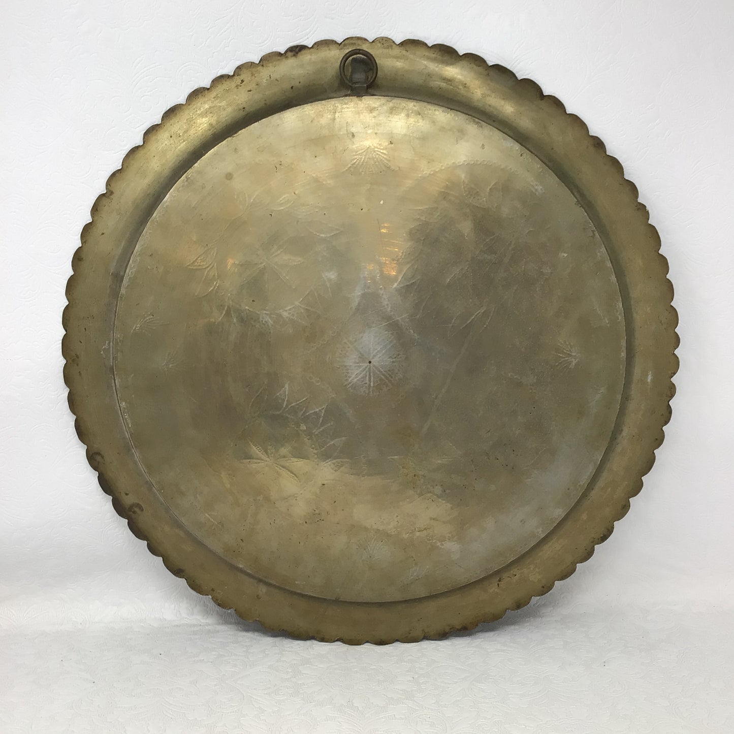 Brass Turkish Etched Plate