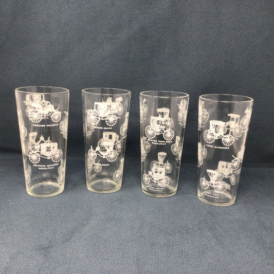 Set of 4 Carriage Glasses