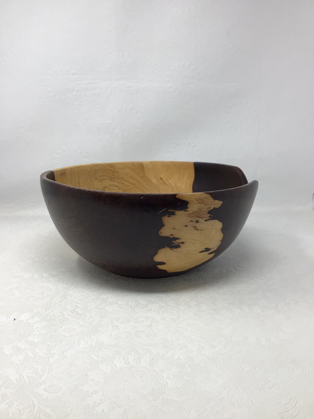 Hand-Turned Wooden Bowl