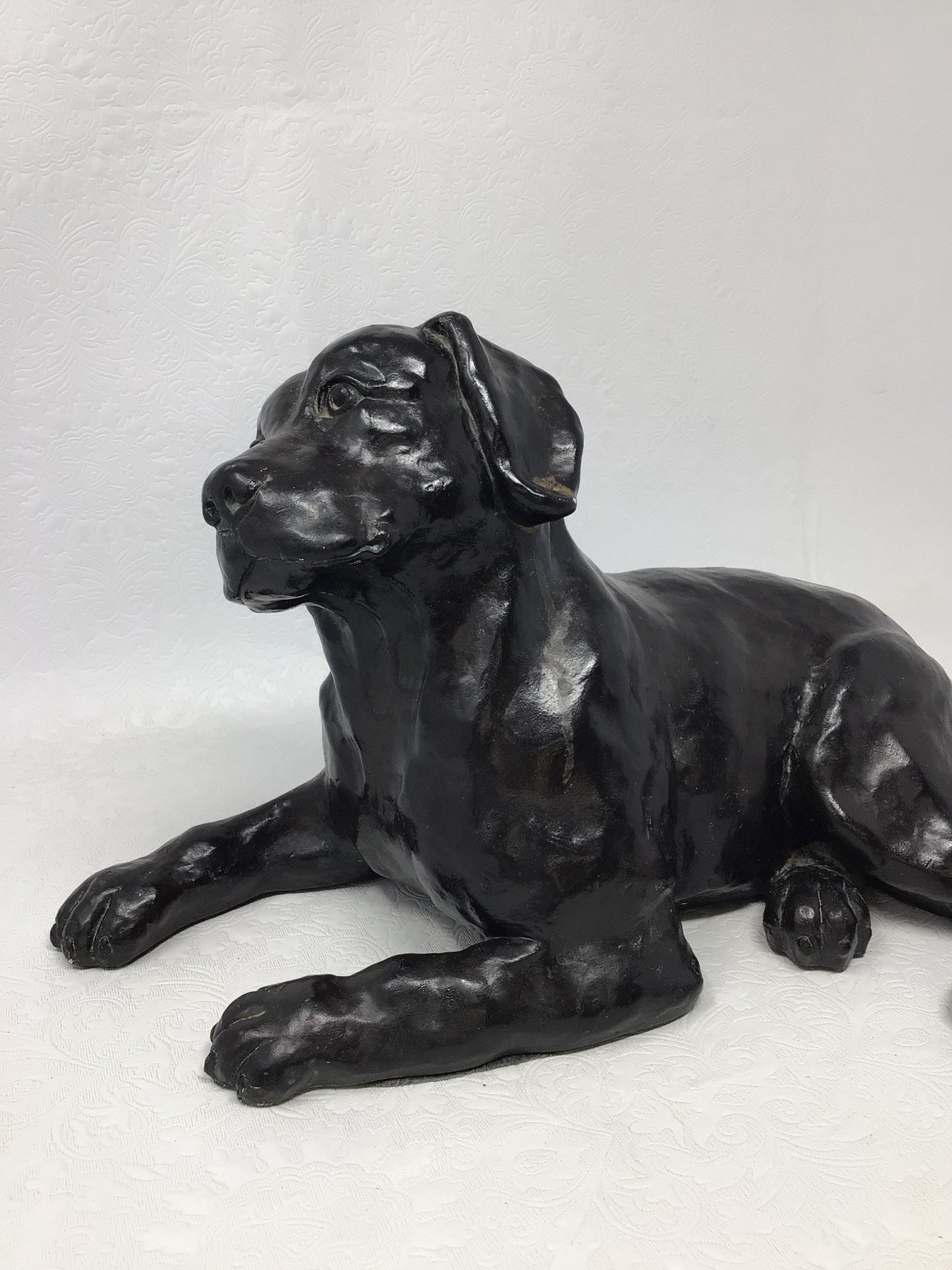 1983 Austin Productions Black Lab Doorstop