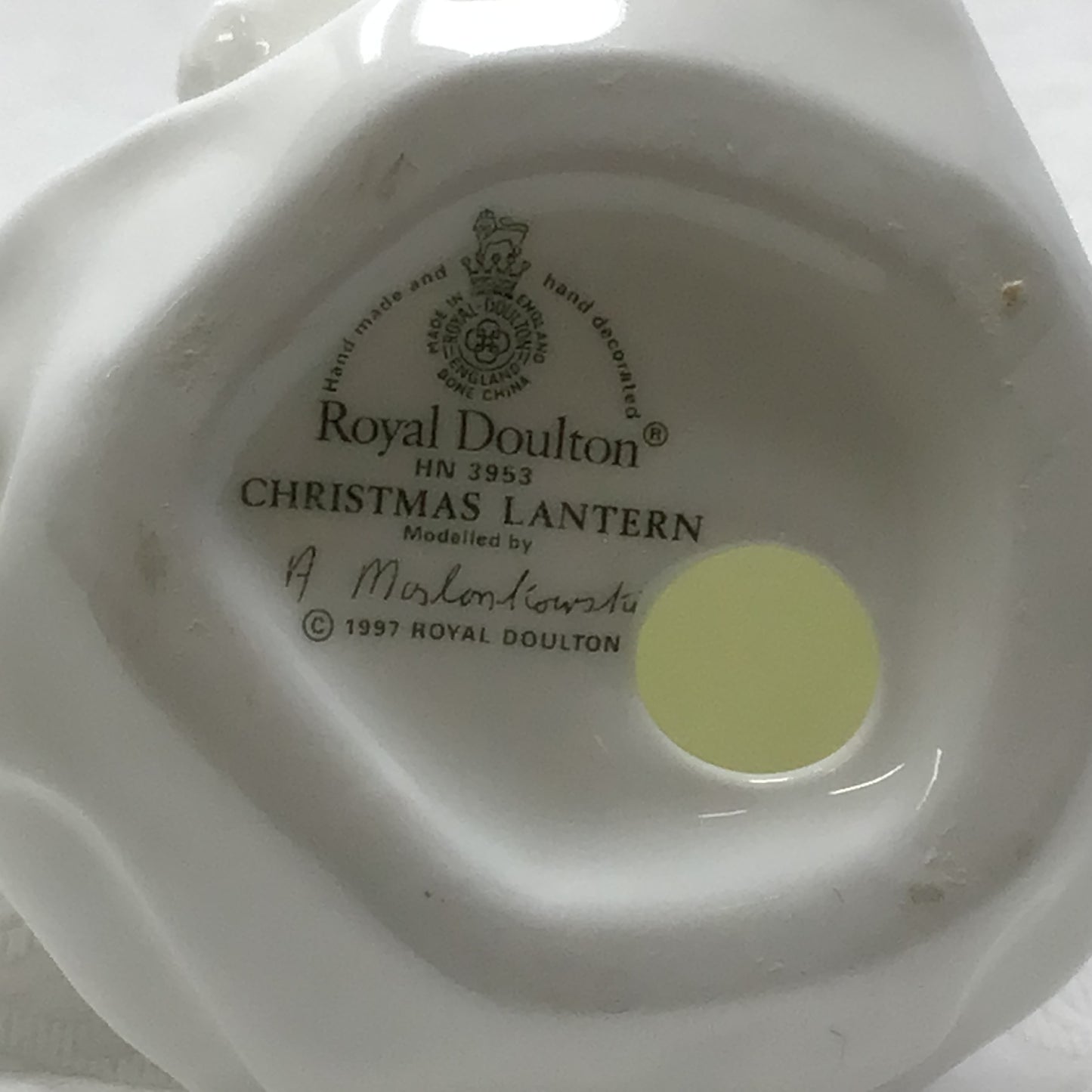 “Christmas Lantern” Royal Doulton Figurine