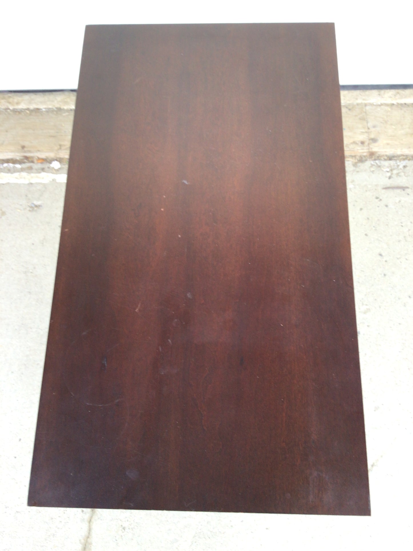 Dark Wood End Table