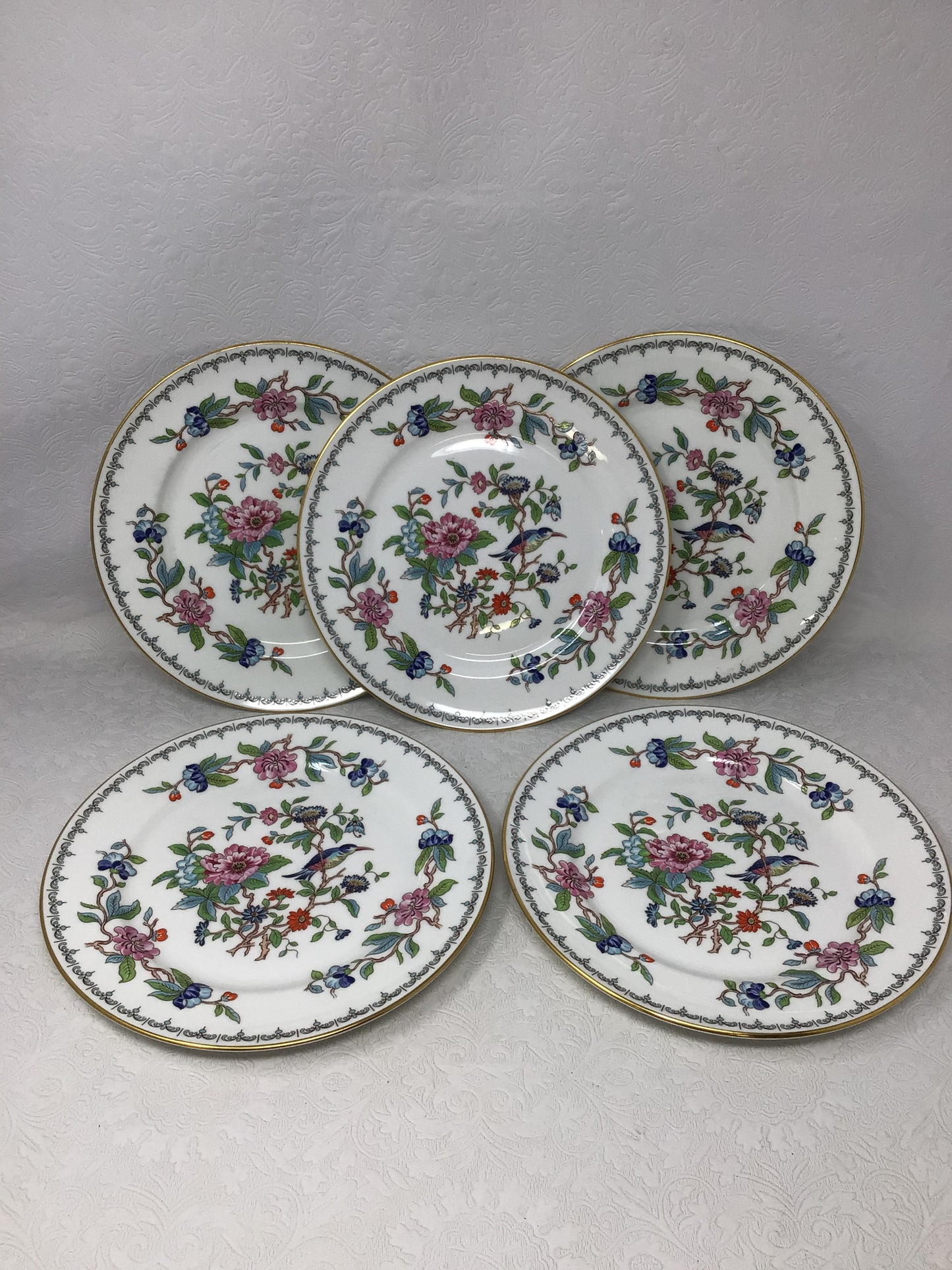 5 Aynsley “Pembroke” Dinner Plates