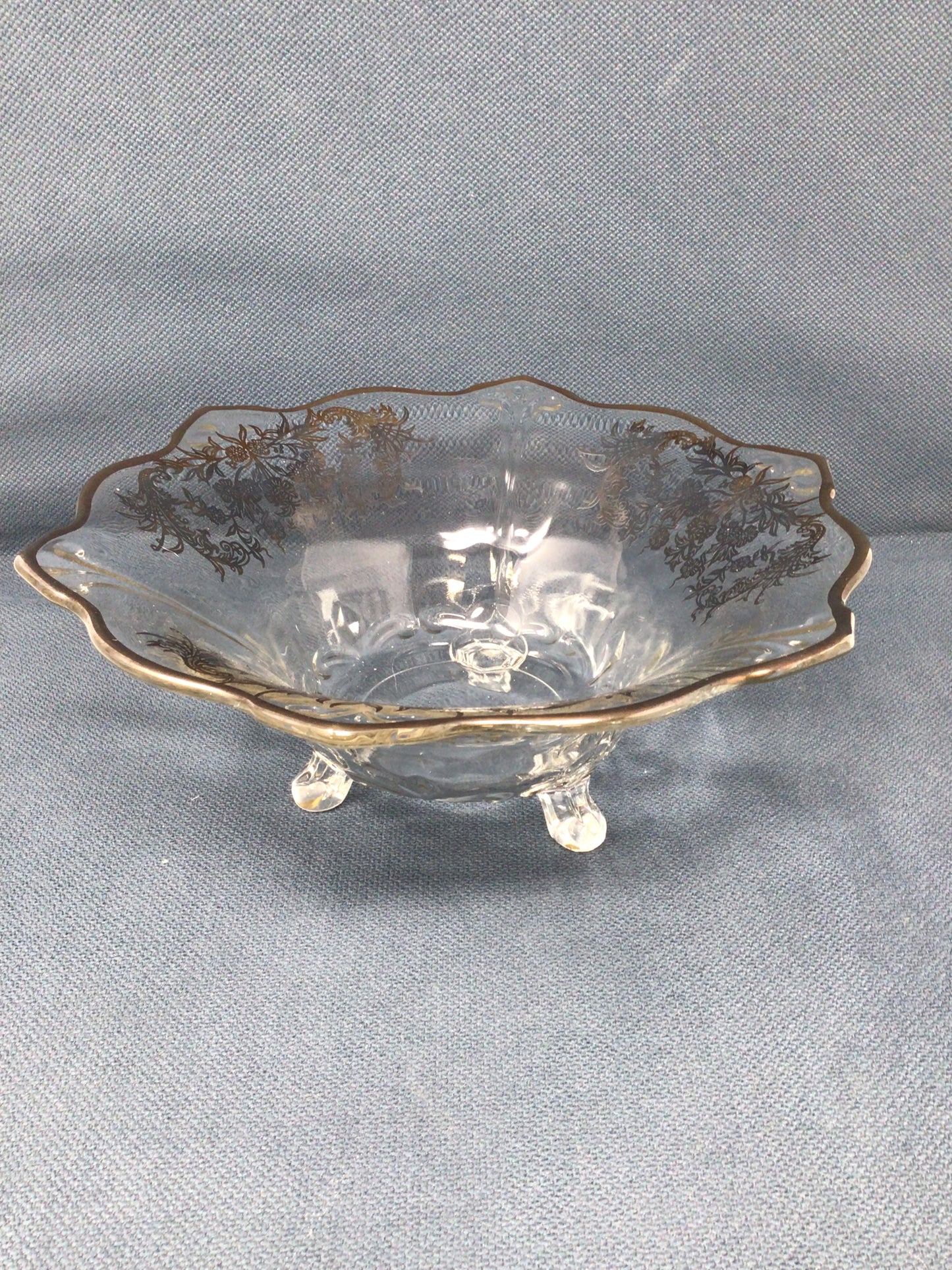 “Blossom Time” Pattern Bowl by Silver City