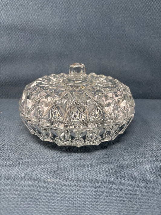 Vintage Lidded Candy Dish