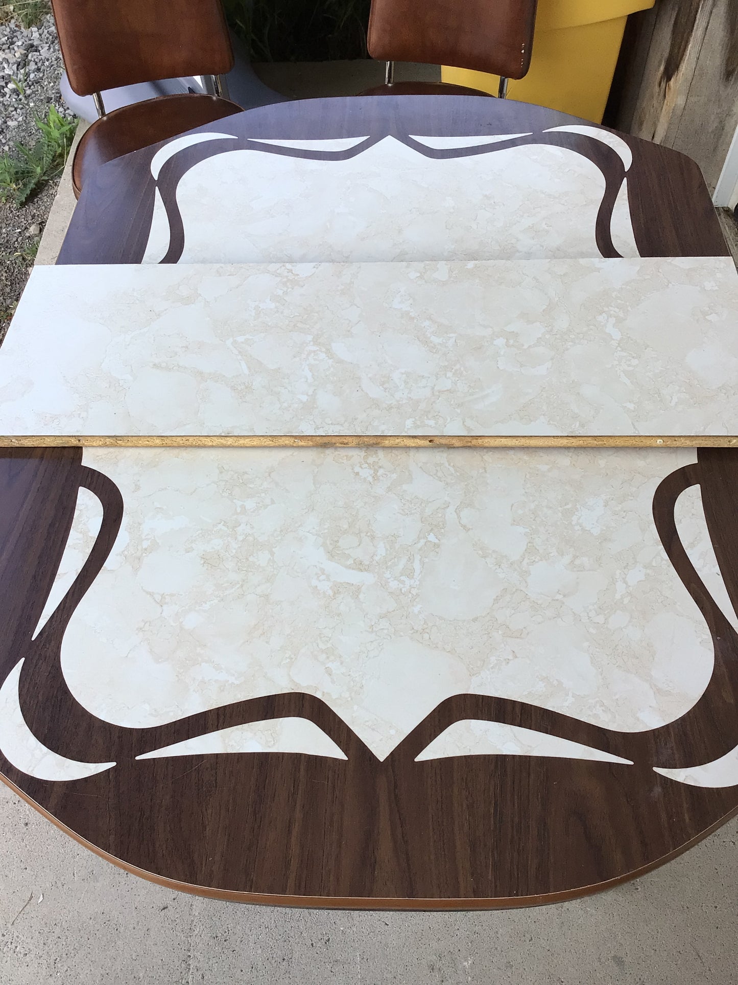 Retro Vintage Kitchen Table with 5 Chairs