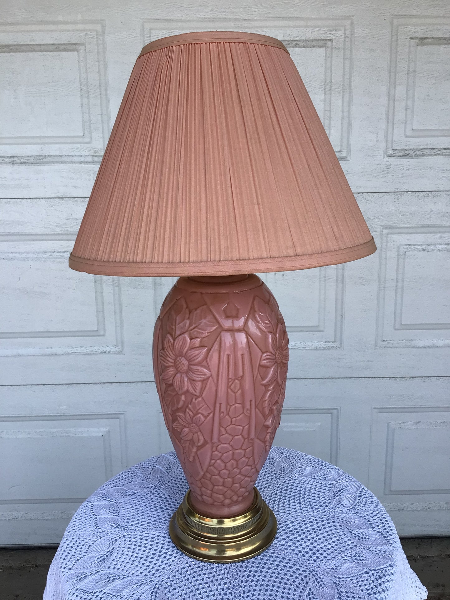 MCM Pink Table Lamps