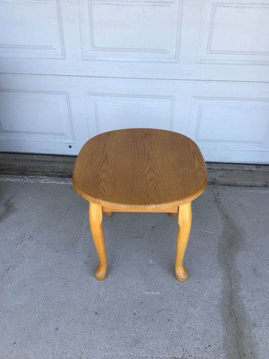 Oval End Table