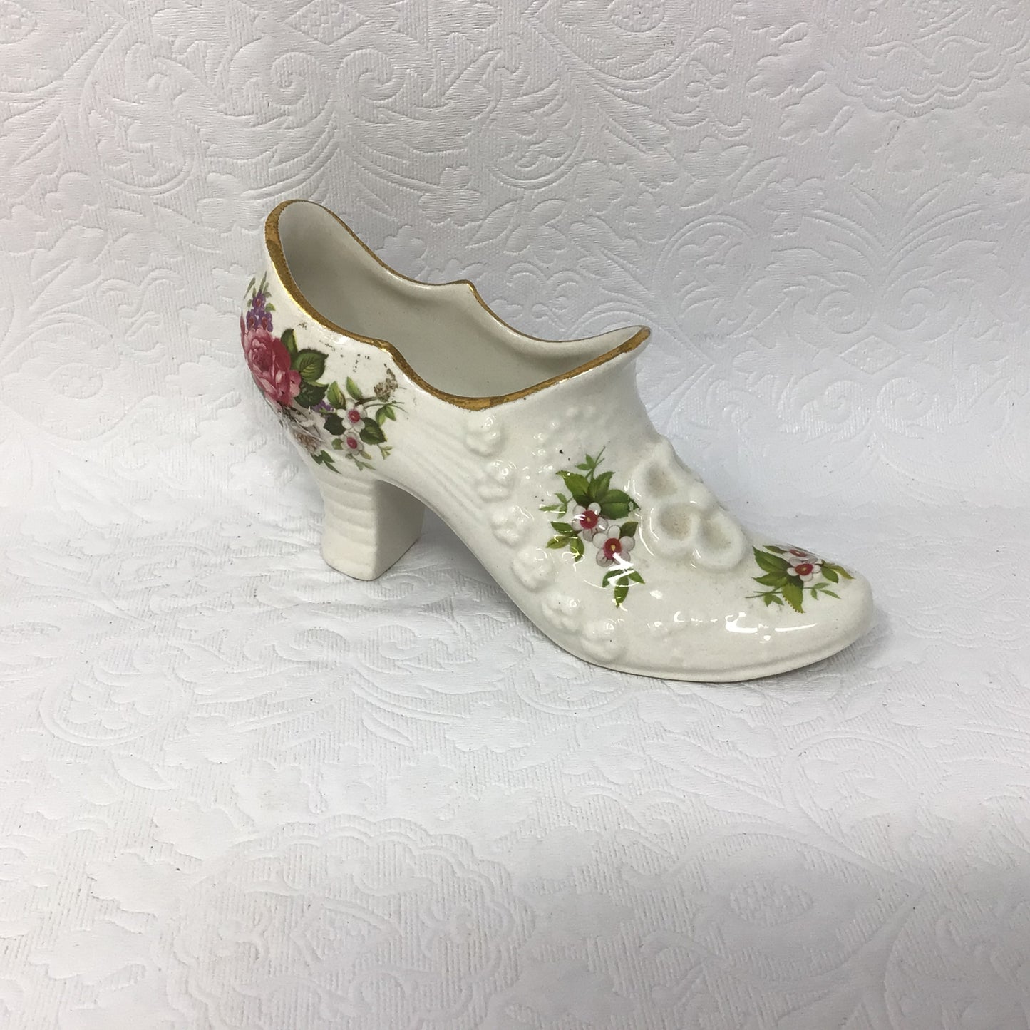 Old Foley James Kent Porcelain China Shoe