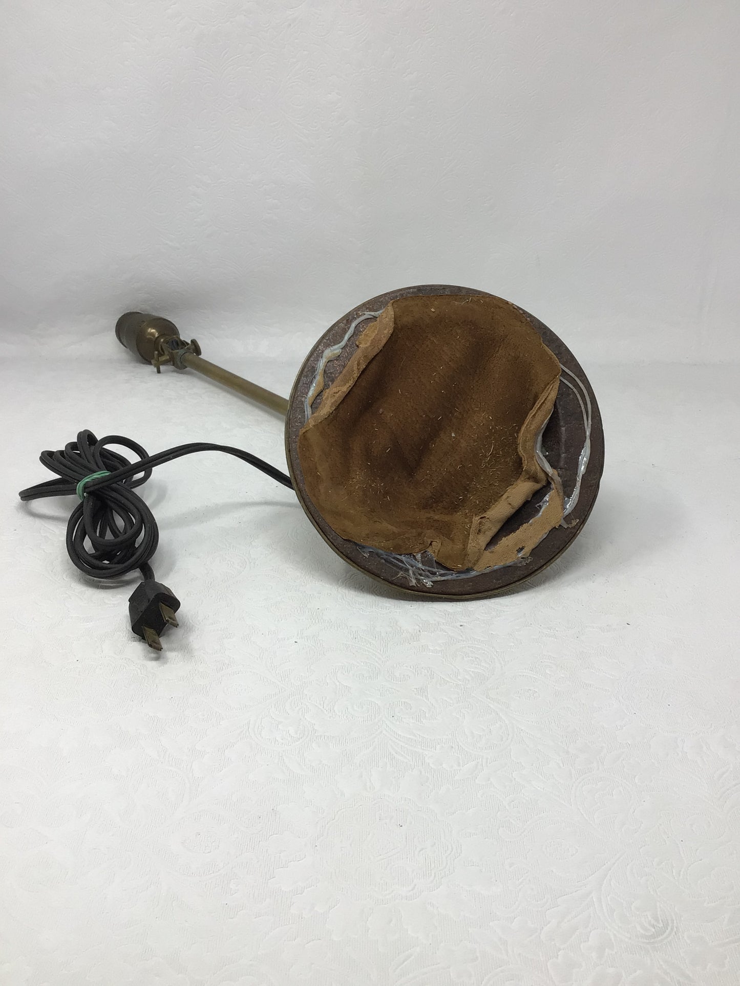 Vintage Brass Adjustable Desk Lamp