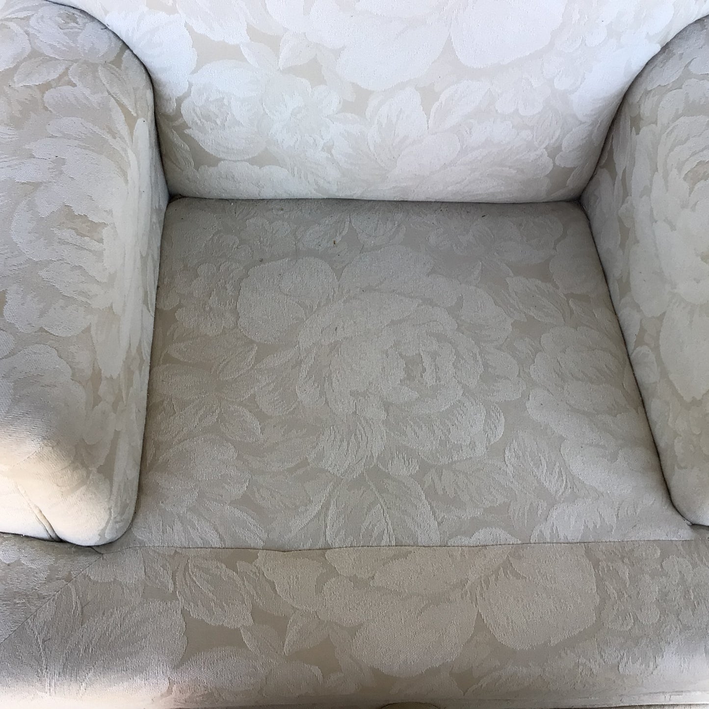 Large Cream Coloured Chair