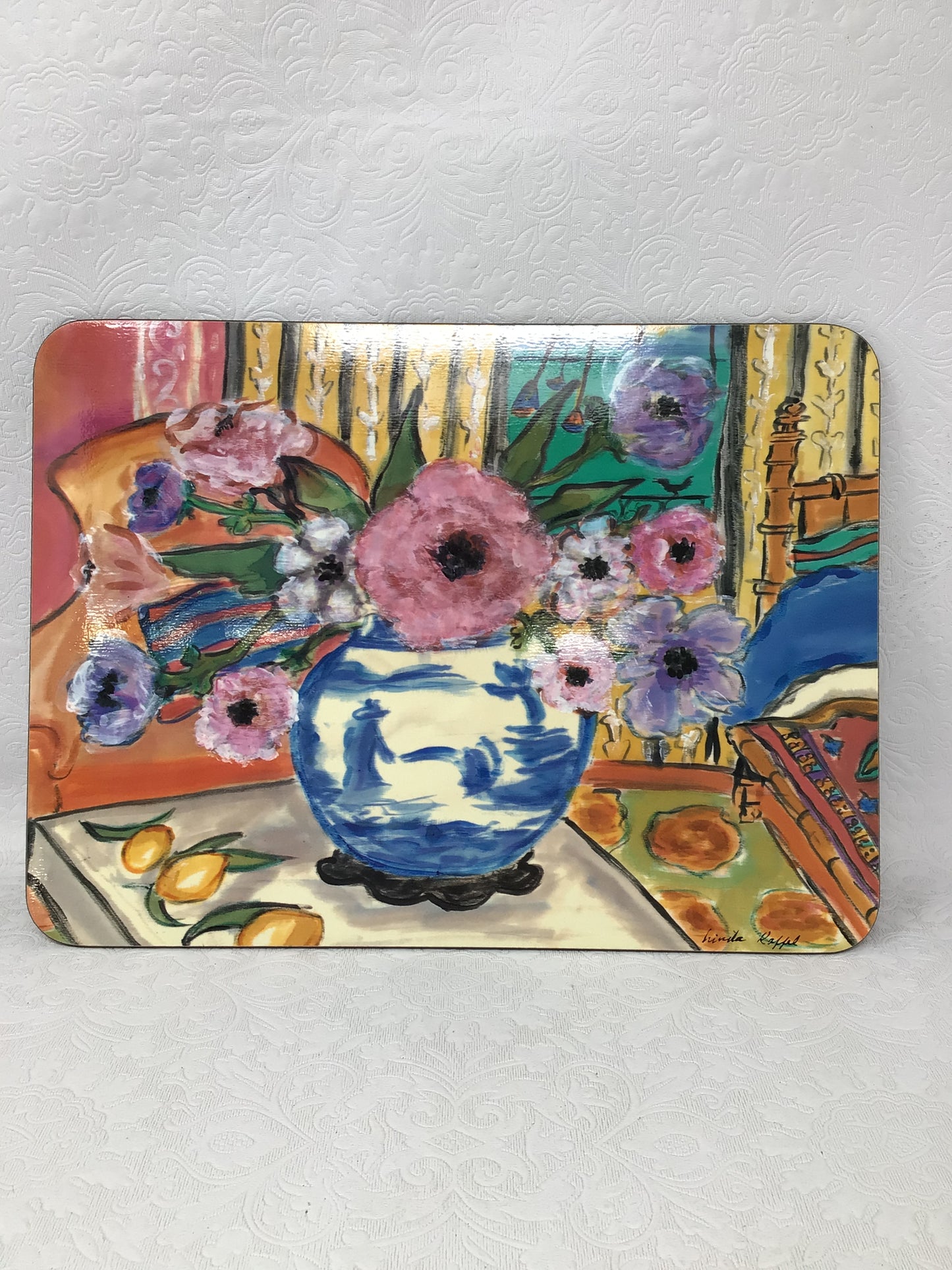 Jason Set of 6 Signed Art Placemats