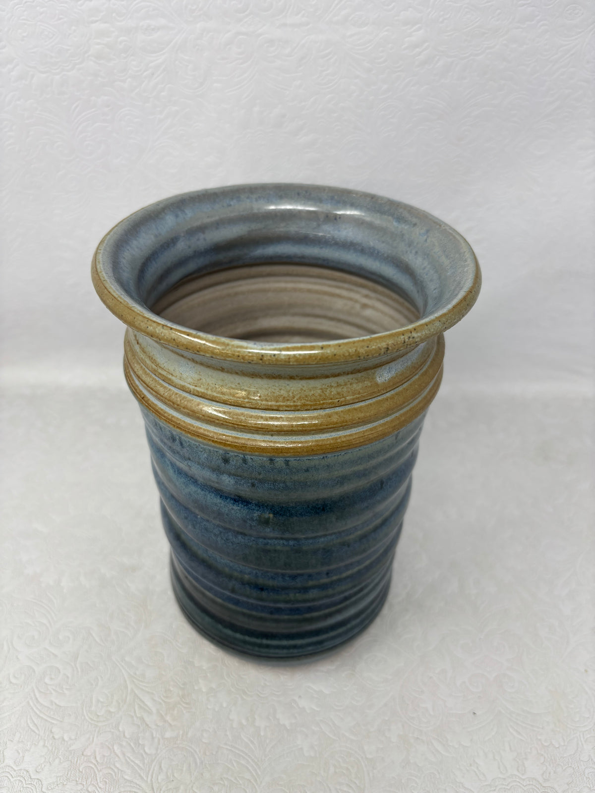 Blue Ceramic Vase