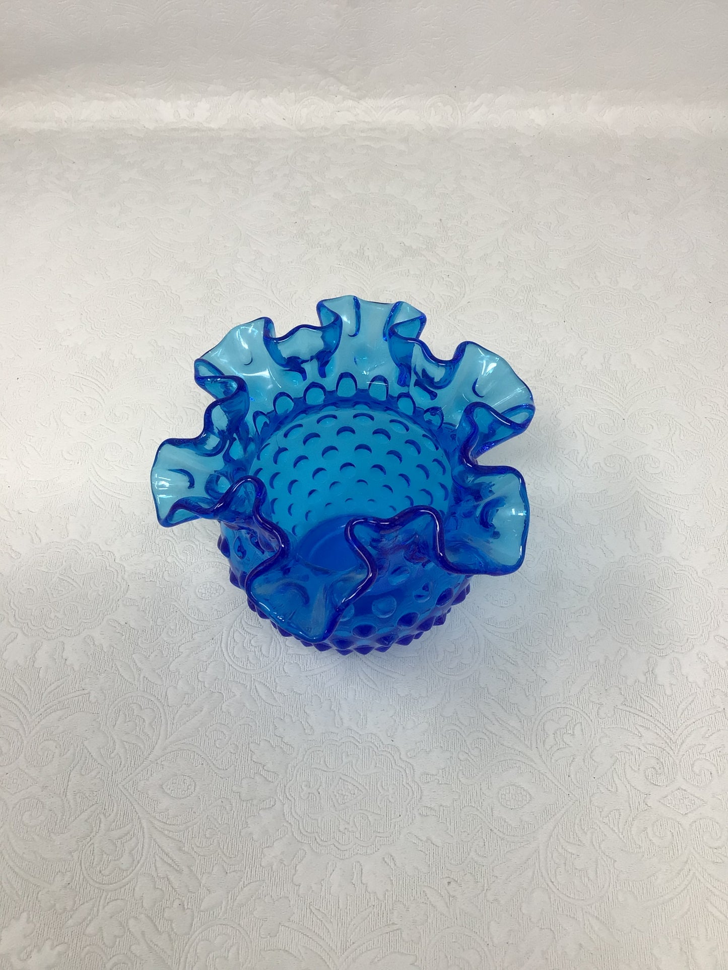 Vintage 1970s Fenton Art Glass Vase