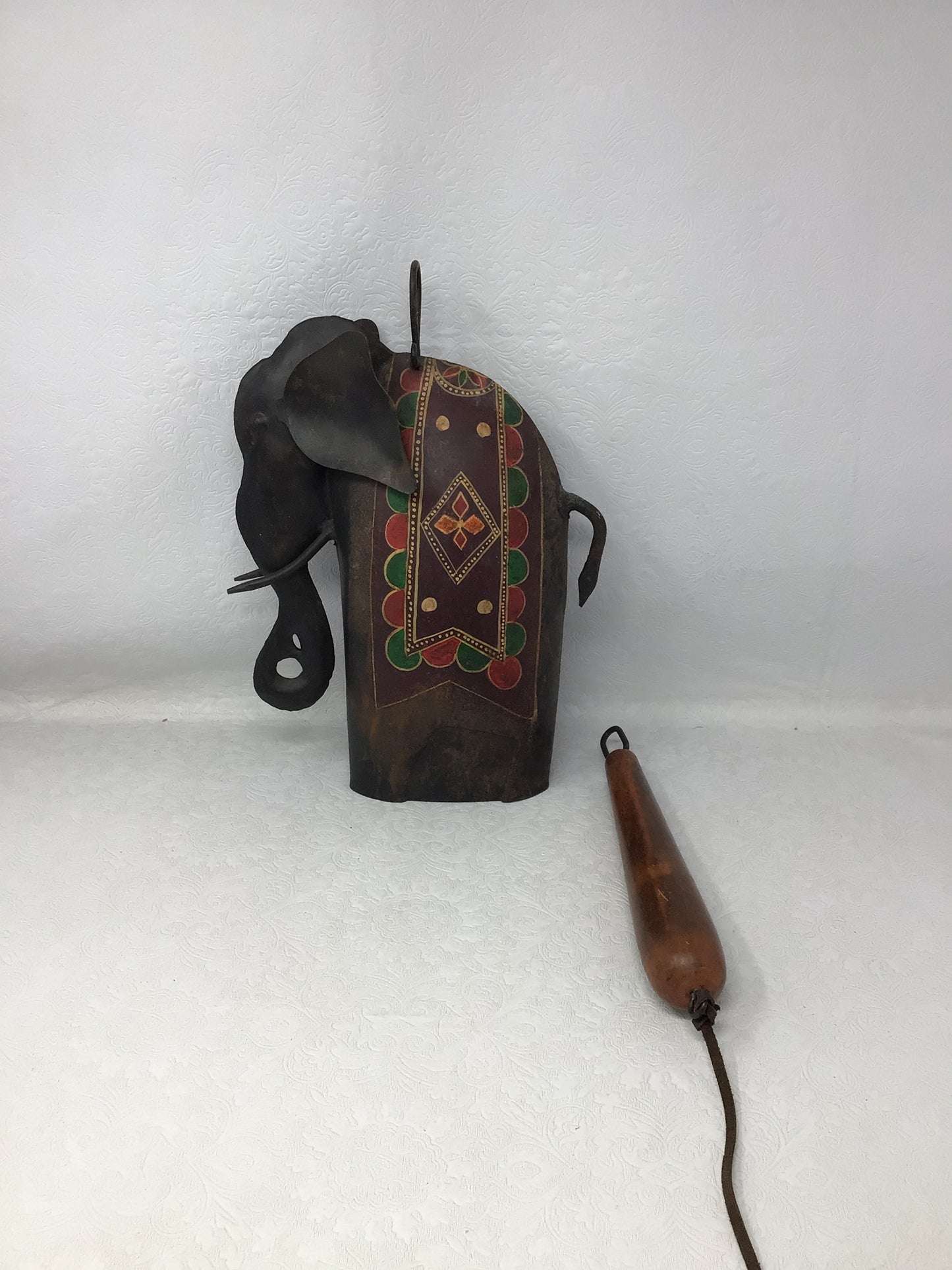 Hand Painted Elephant Bell