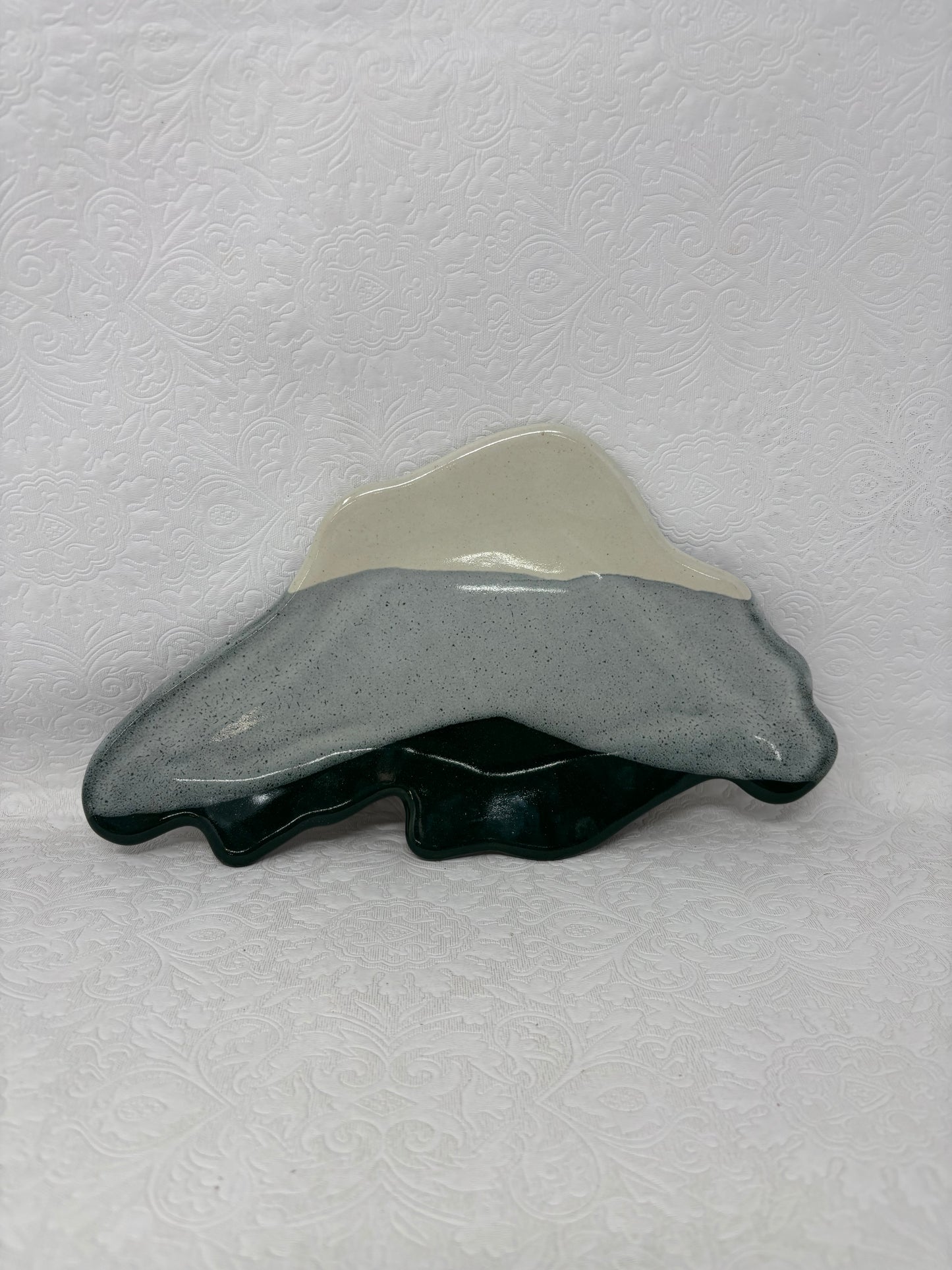 Pottery Plate of Lake Superior by P0T's 2G0
