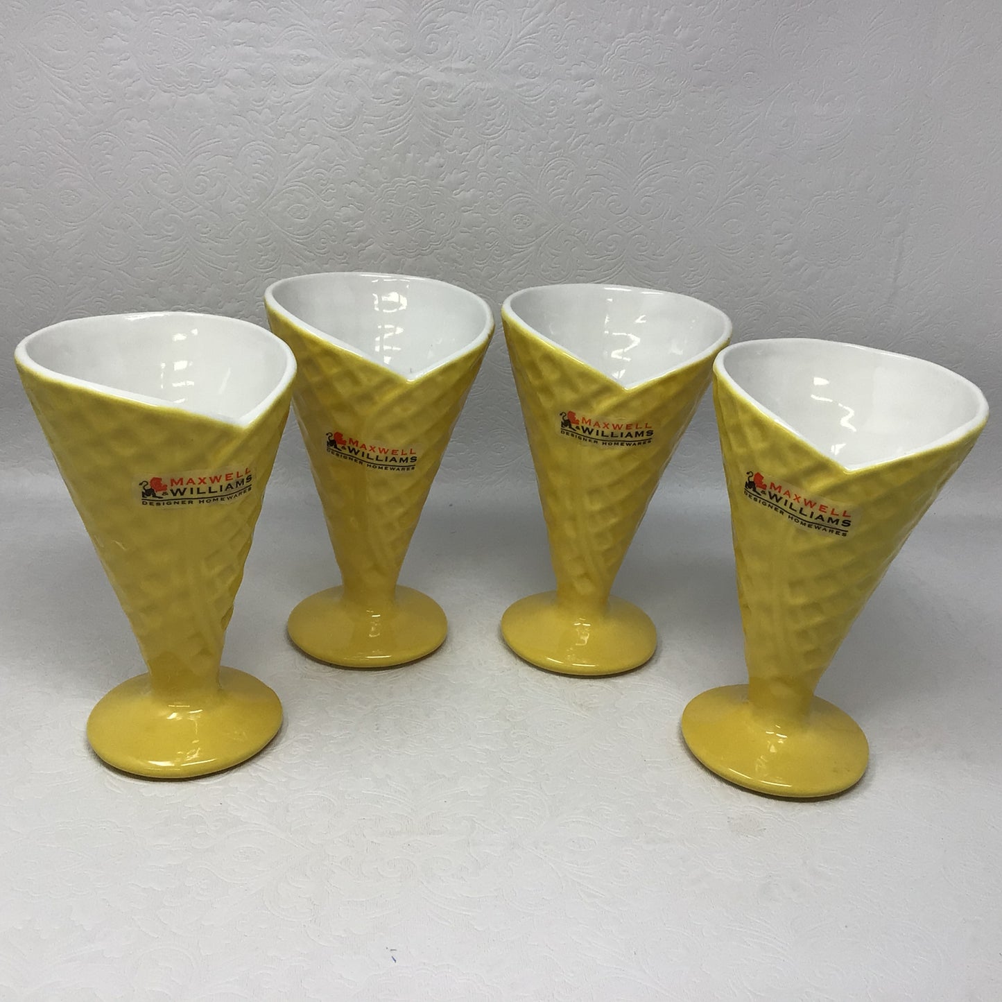 Set of Four Maxwell Williams Parfait Glasses