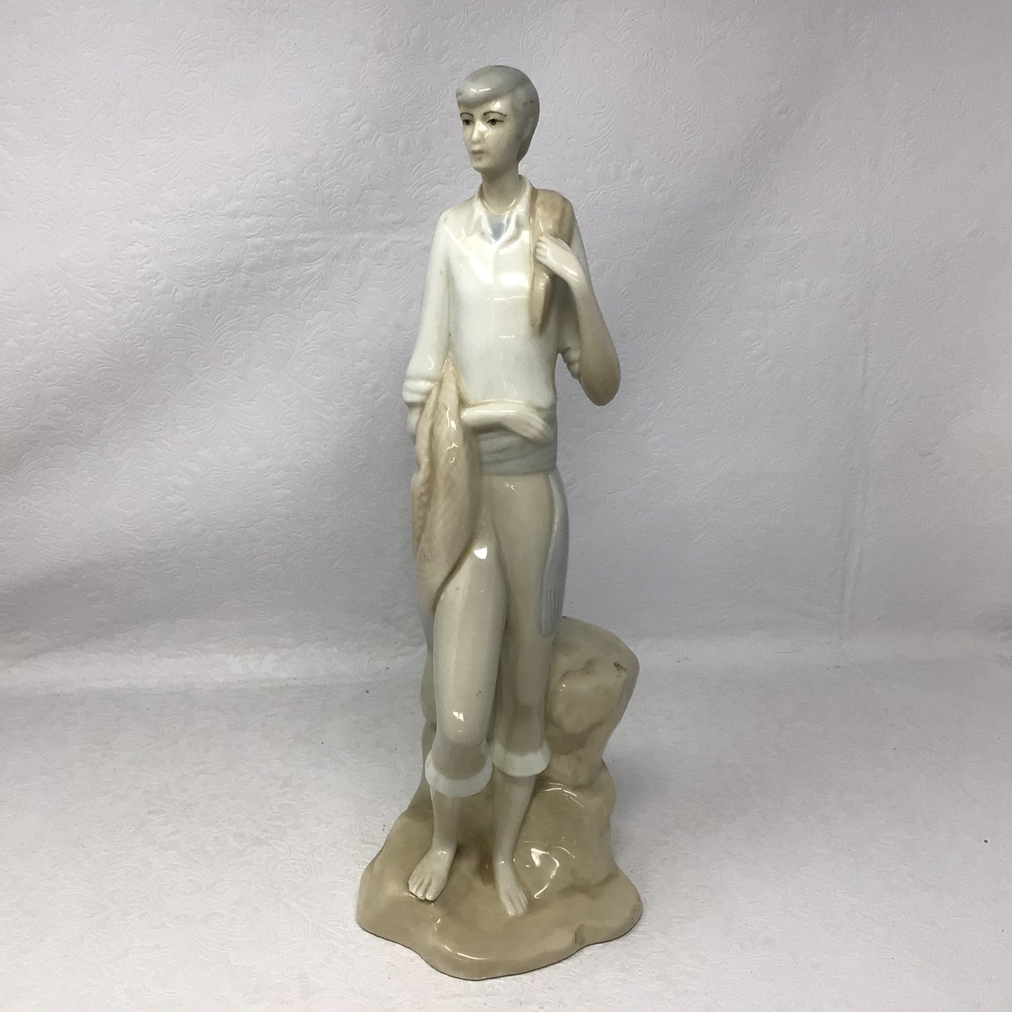 Porceval Man with Scarf Figurine - Made in Spain