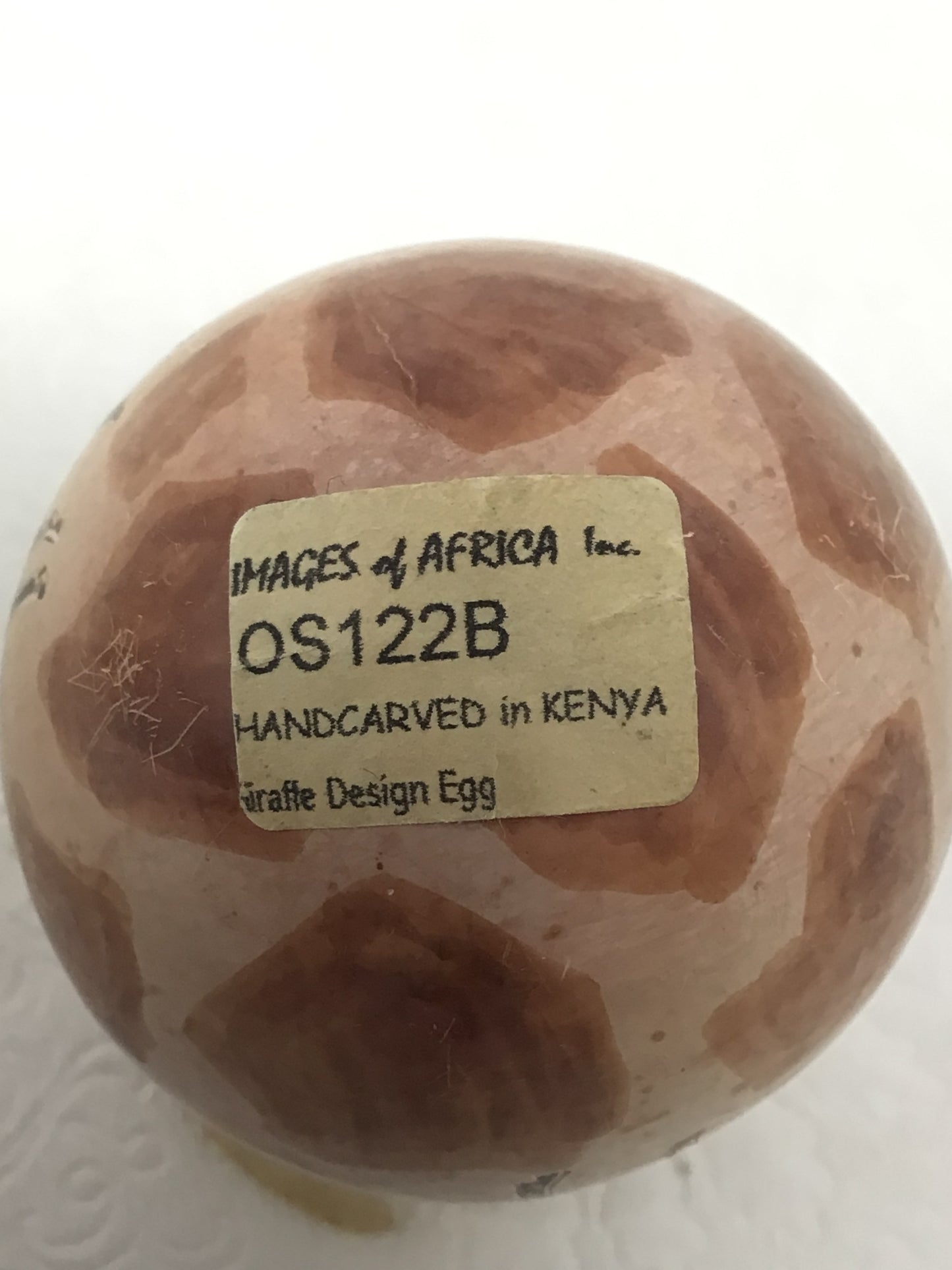 Set of 2 Decorative Stone Eggs