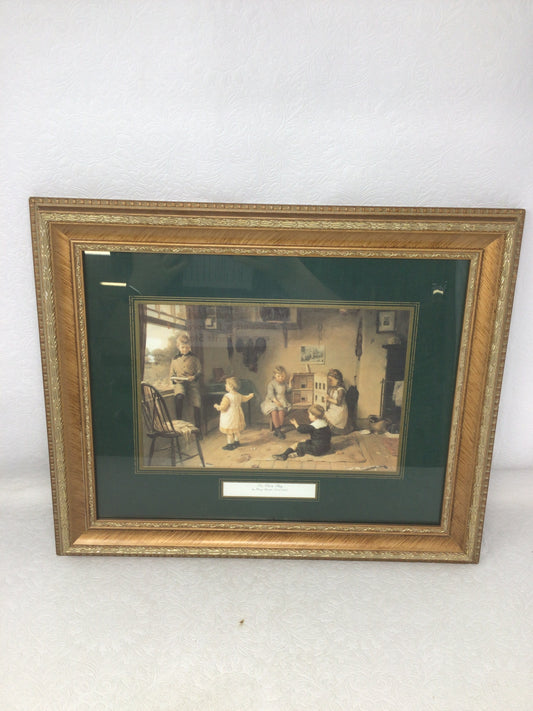 "Too Old To Play" print by Harry Brooker