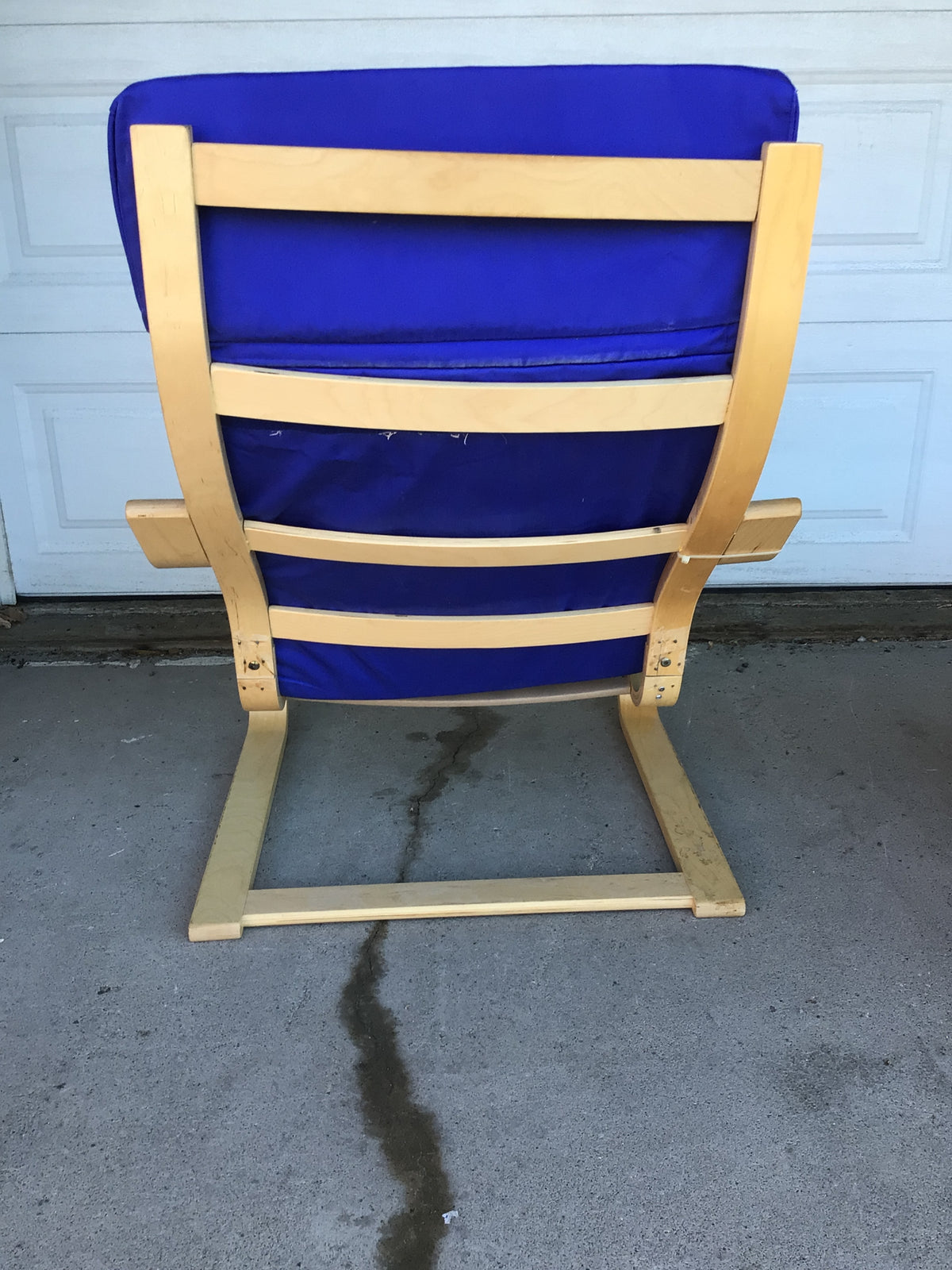IKEA POANG Armchair & Matching Footstool