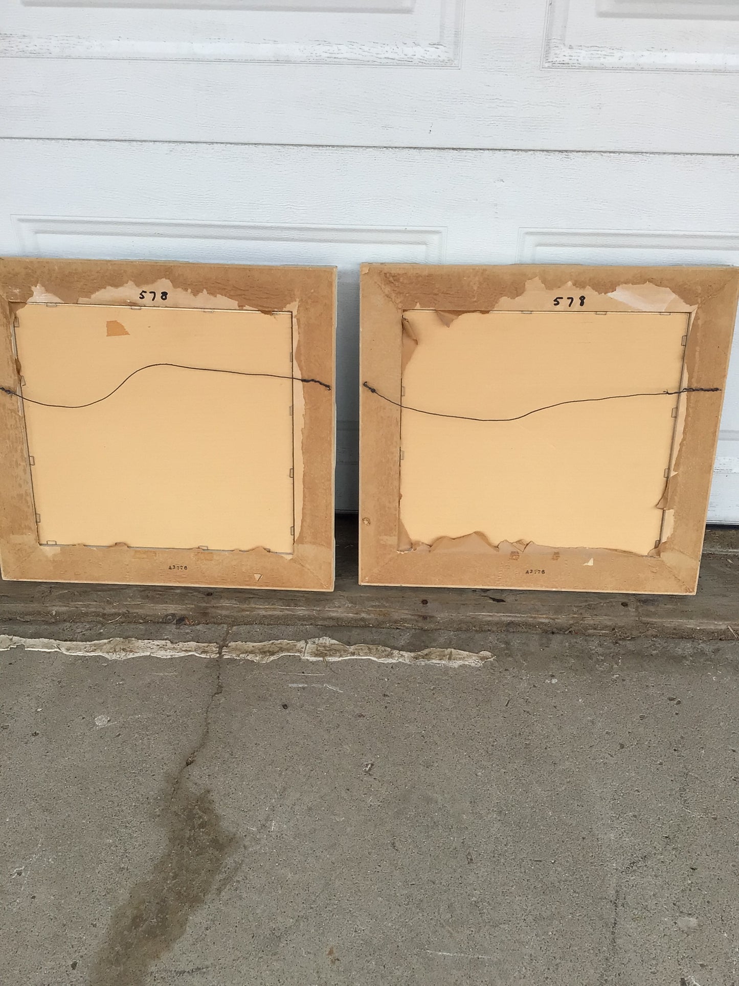Set of 2 Nina Mason Booth Flower Oil Paintings