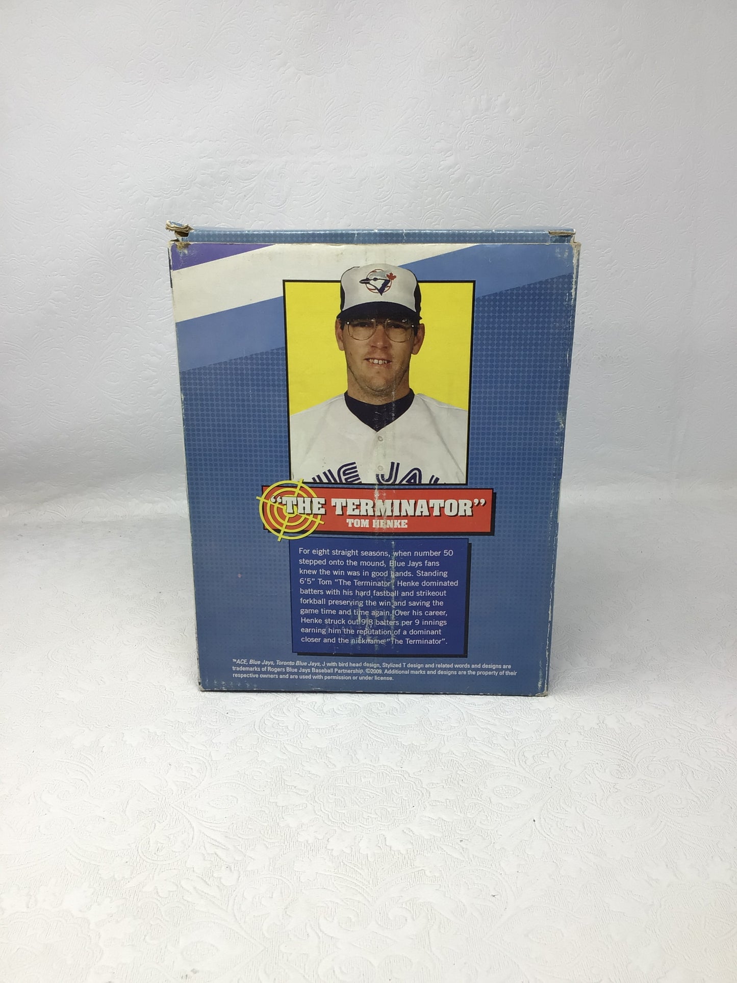 Limited Edition Tom Henke #50 Figurine by TD Canada Trust