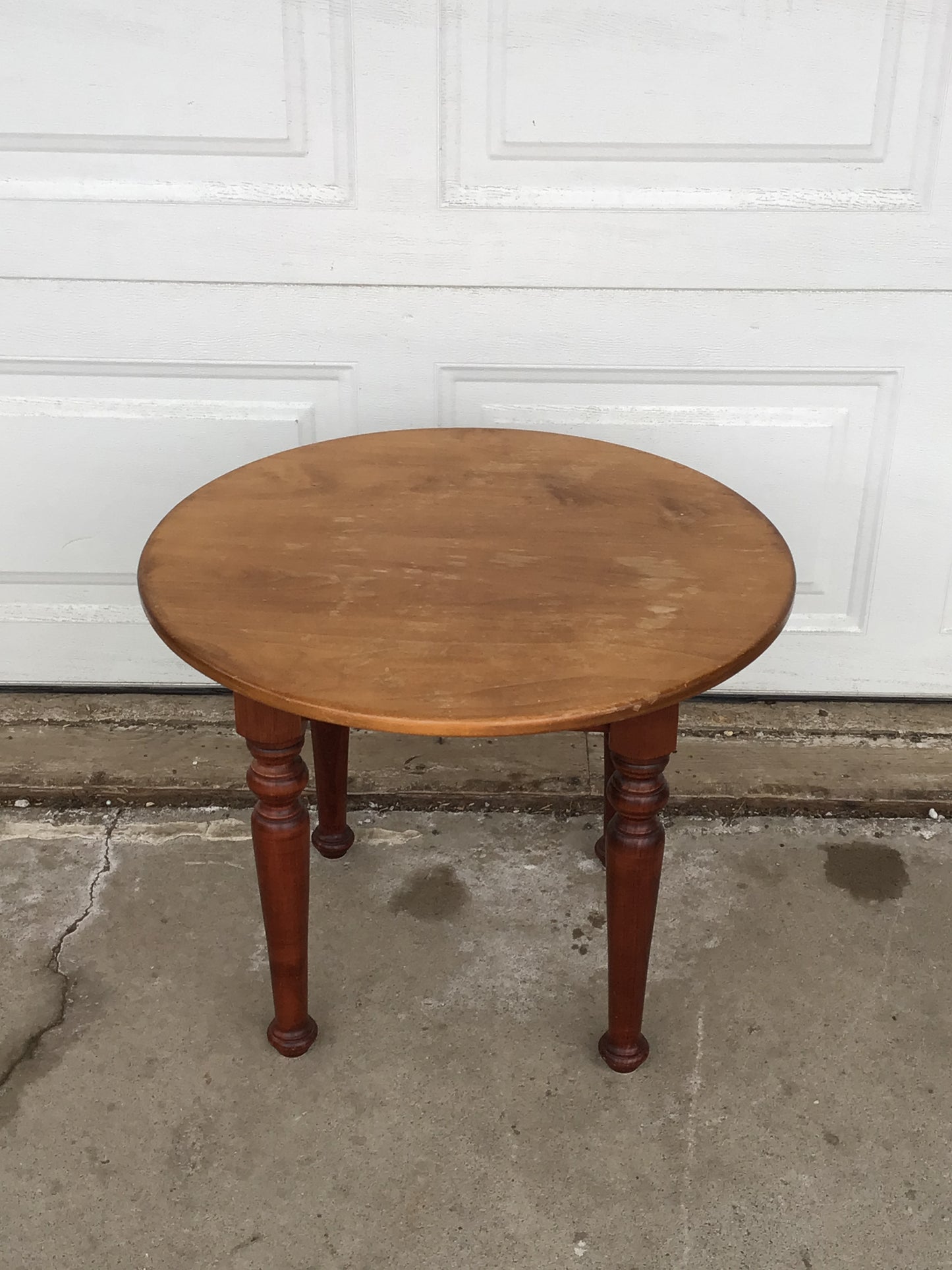 Antique Like Oval Side Table