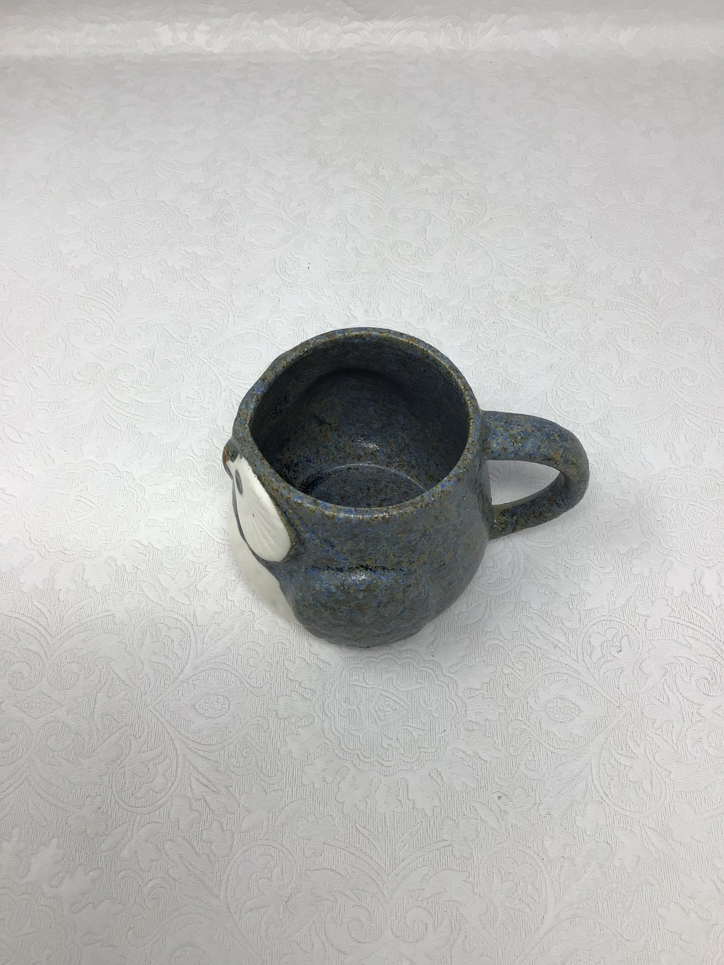 Mino Ware Japanese Ceramic Owl Mug