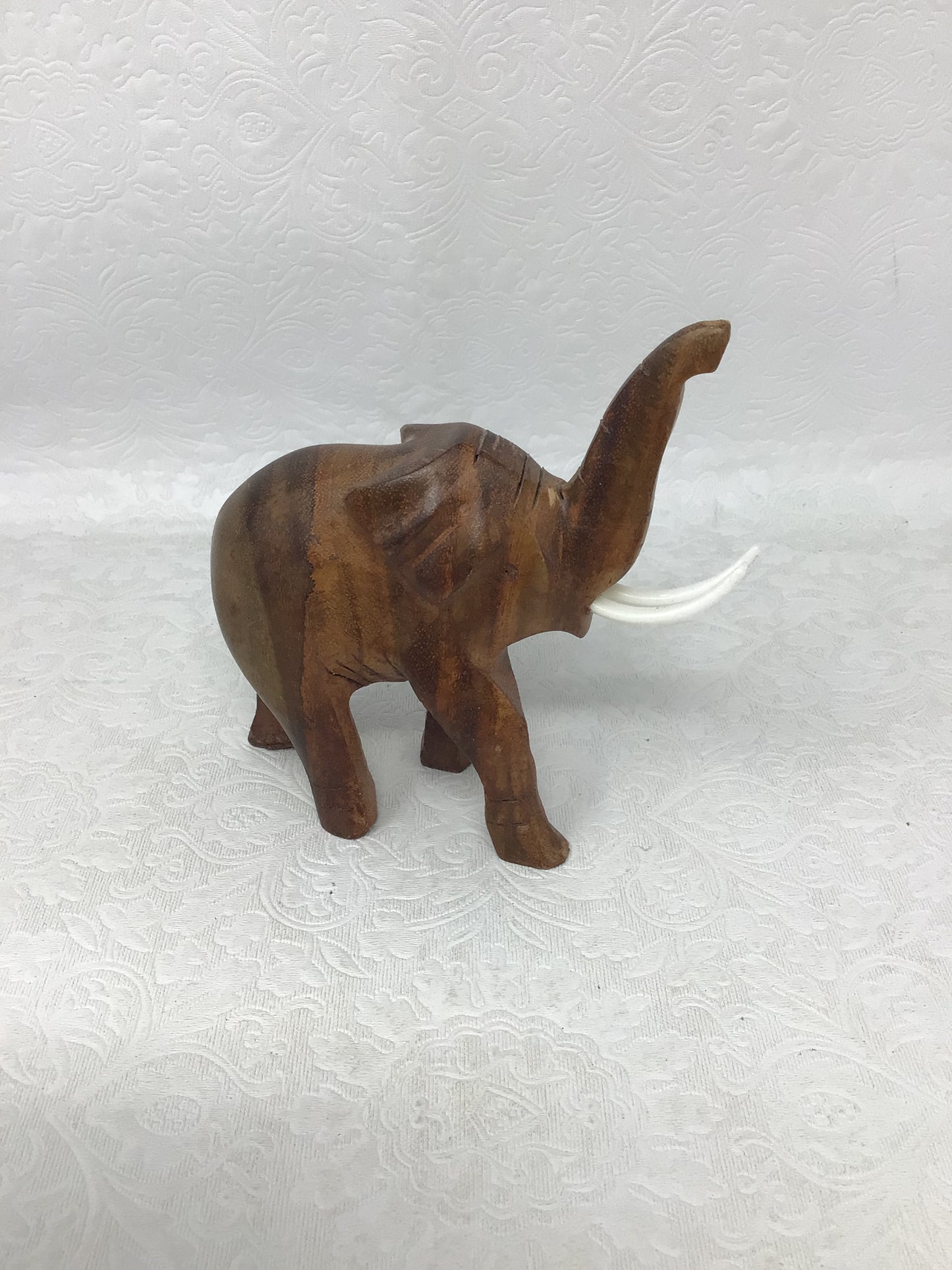Hand Carved Wooden Elephant